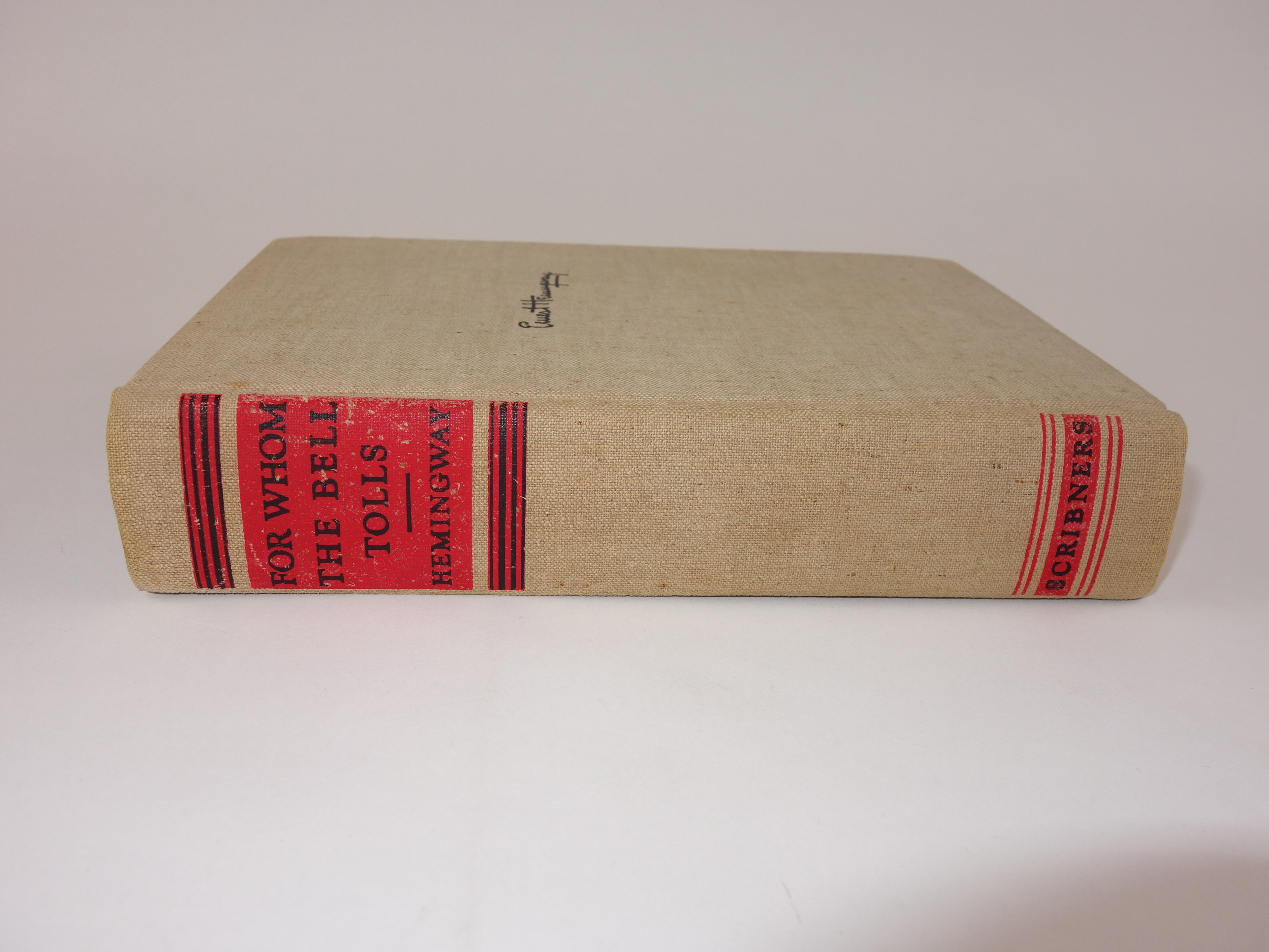 1940 "For Whom The Bell Tolls" by Ernest Hemingway