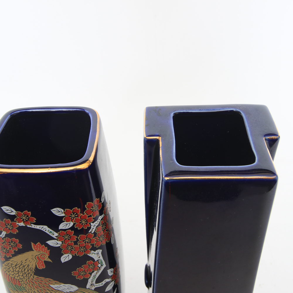 Pair of Vintage Japanese Vases