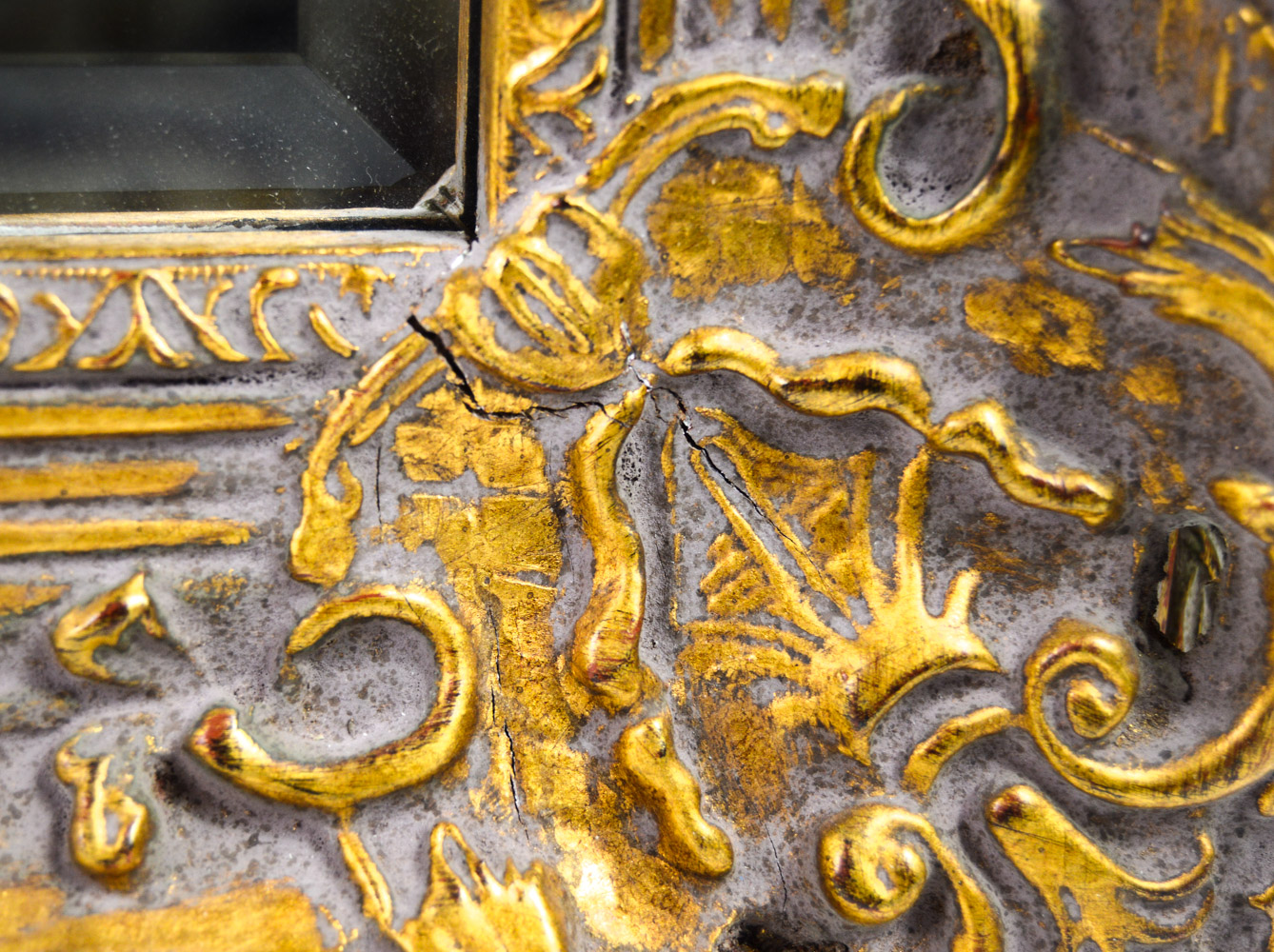 La Barge Ornate Gilt Wall Mirror