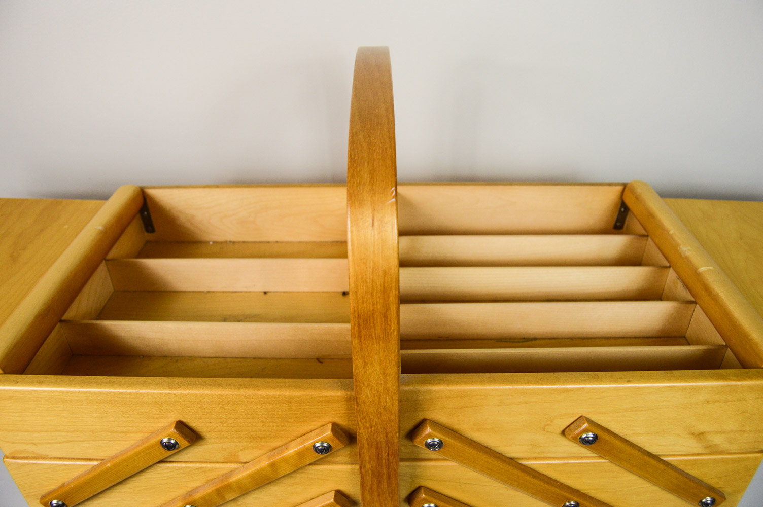 Danish Modern Vintage Sewing Cabinet by Strommen Bruk Hamar