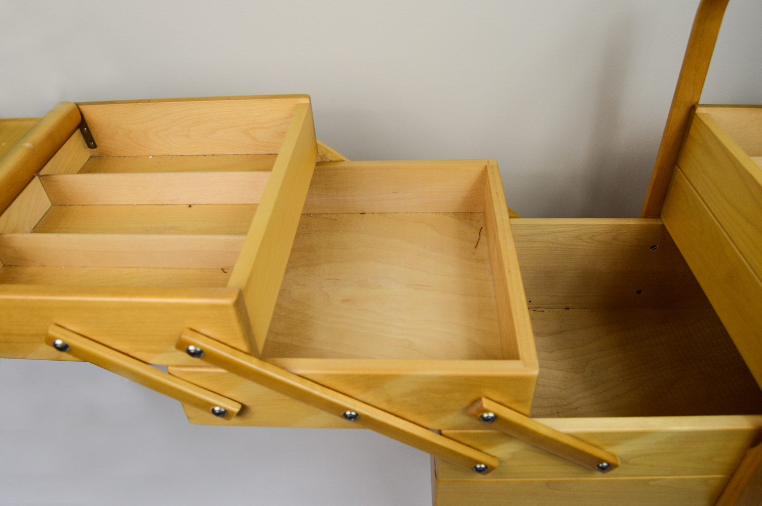 Danish Modern Vintage Sewing Cabinet by Strommen Bruk Hamar