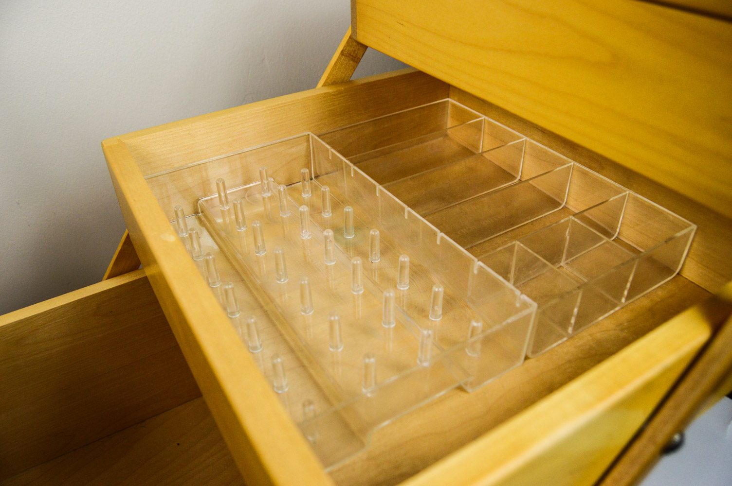 Danish Modern Vintage Sewing Cabinet by Strommen Bruk Hamar