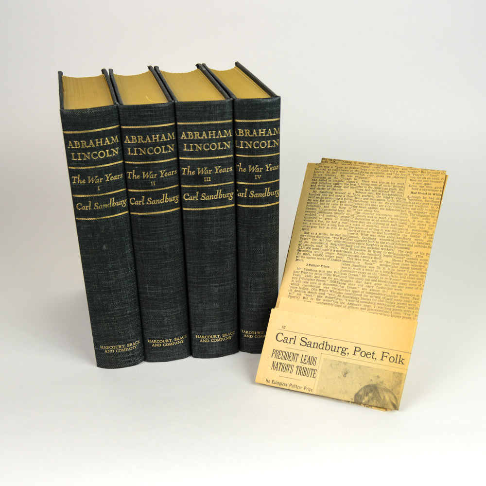 "Abraham Lincoln: The War Years" by Carl Sandberg