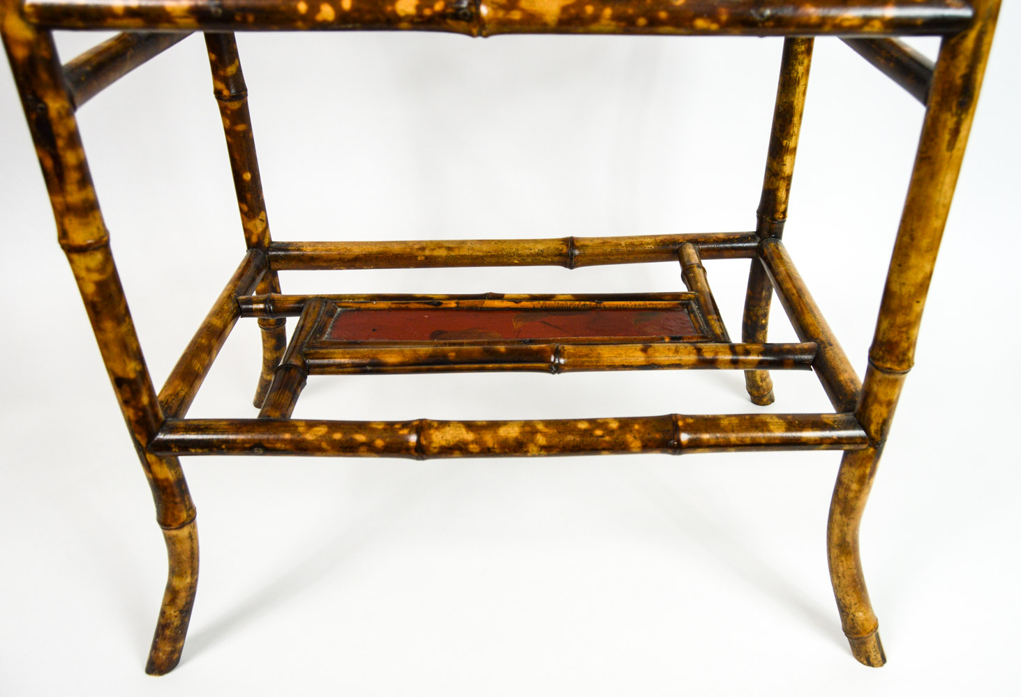 Victorian Magazine Rack in Scorched Bamboo