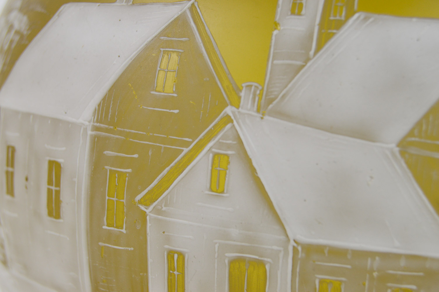 Florentine Cameo Art Glass Pitcher