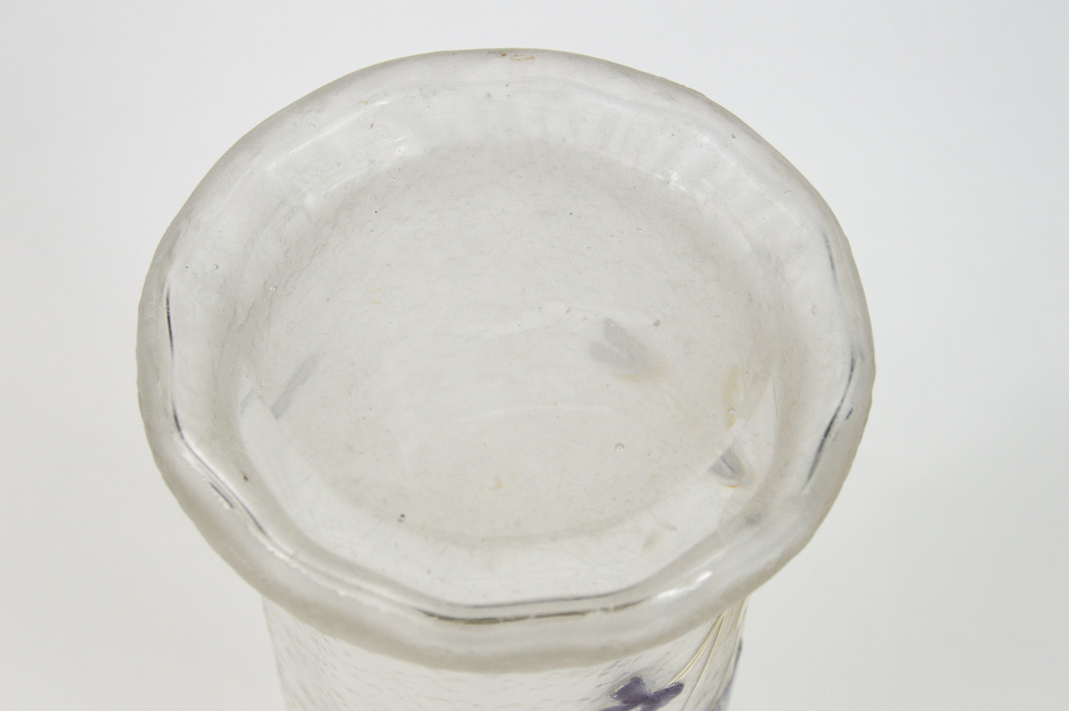 Mont Joye Unmarked Art Glass Vase