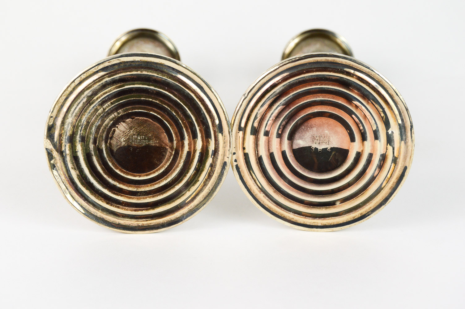 Empire Weighted Sterling Candlesticks