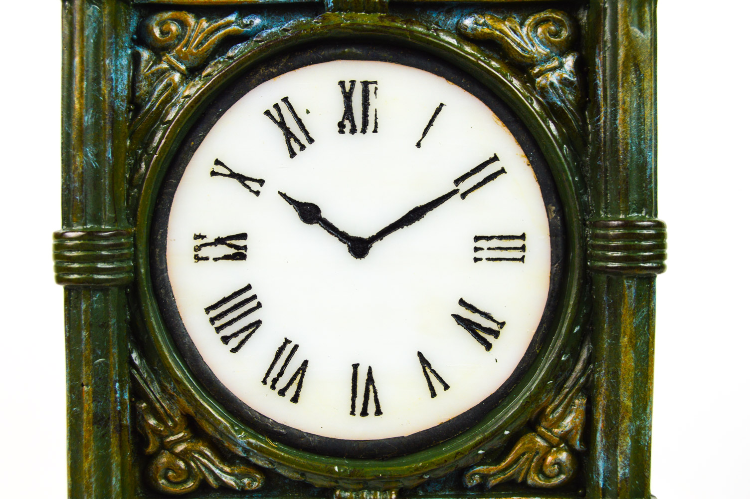 Quoizel State Street Tiffany Clock Accent Lamp