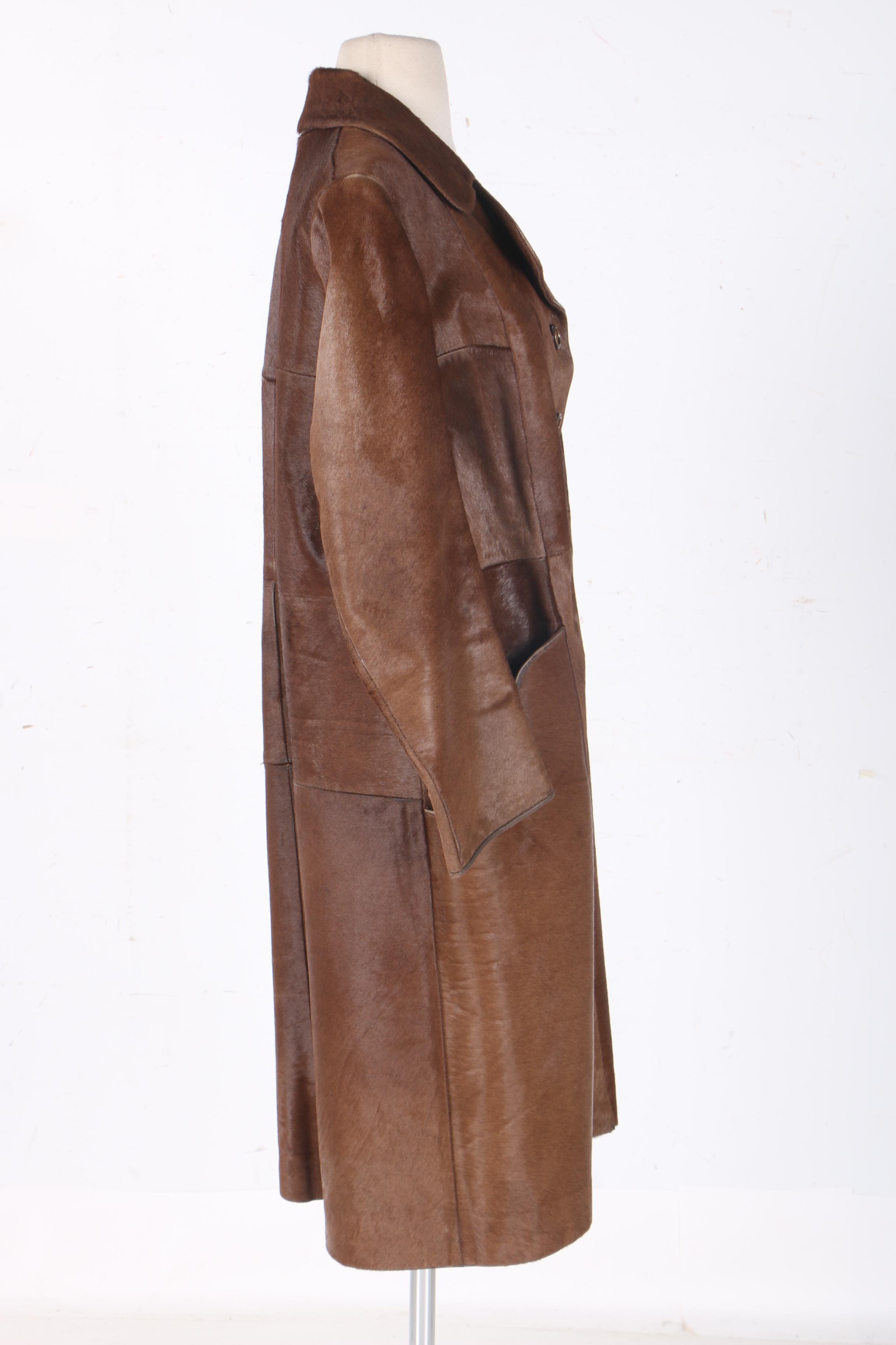 Women's 1970s Vintage Colzer Spanish Cowhide Coat