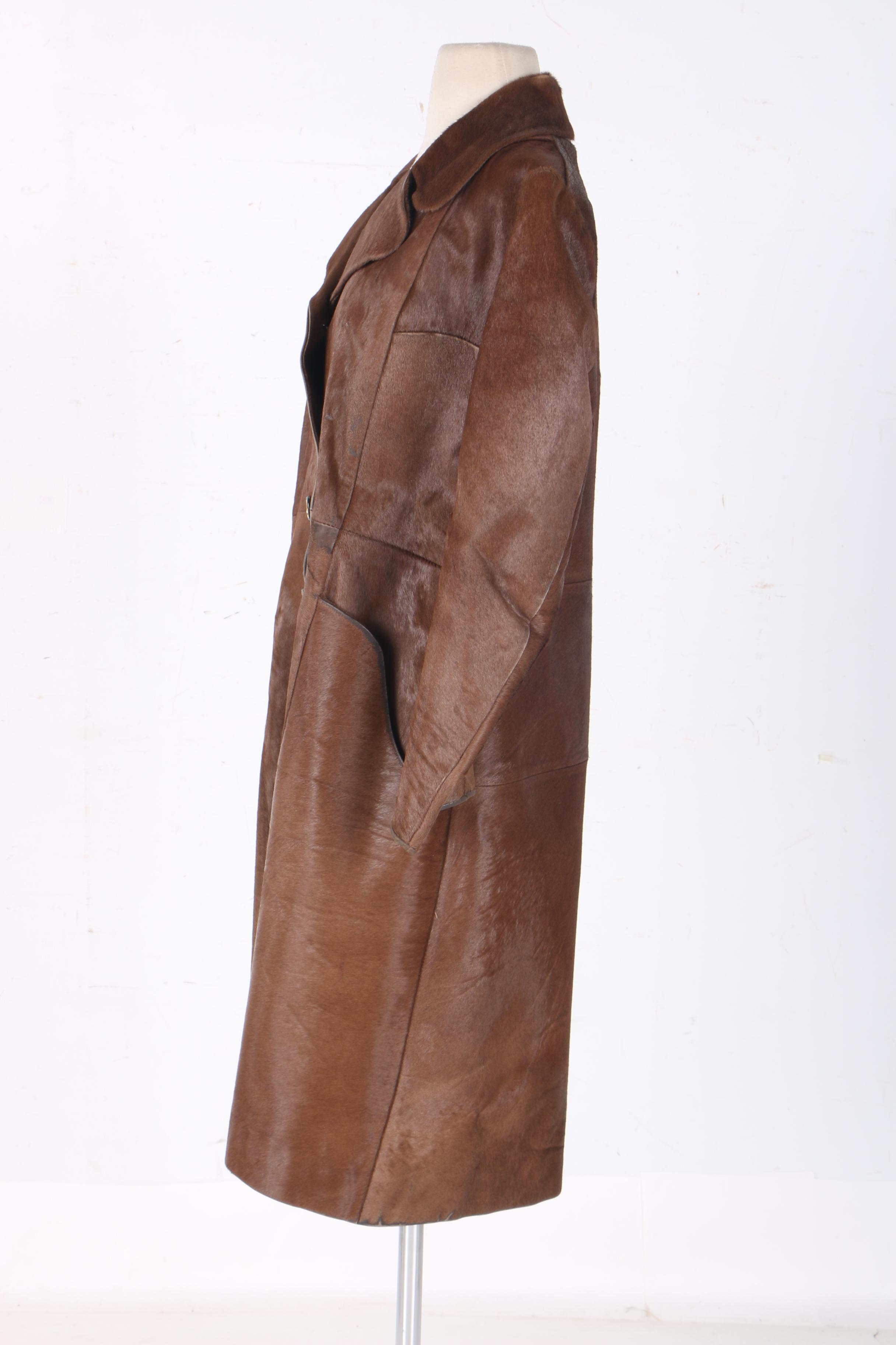 Women's 1970s Vintage Colzer Spanish Cowhide Coat