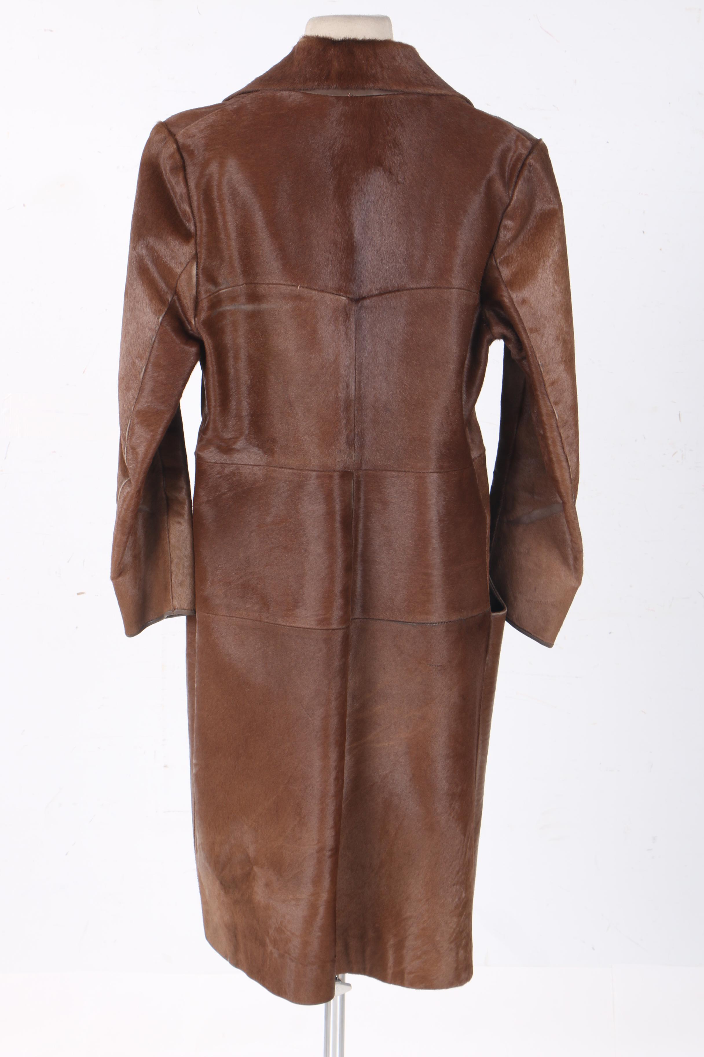 Women's 1970s Vintage Colzer Spanish Cowhide Coat