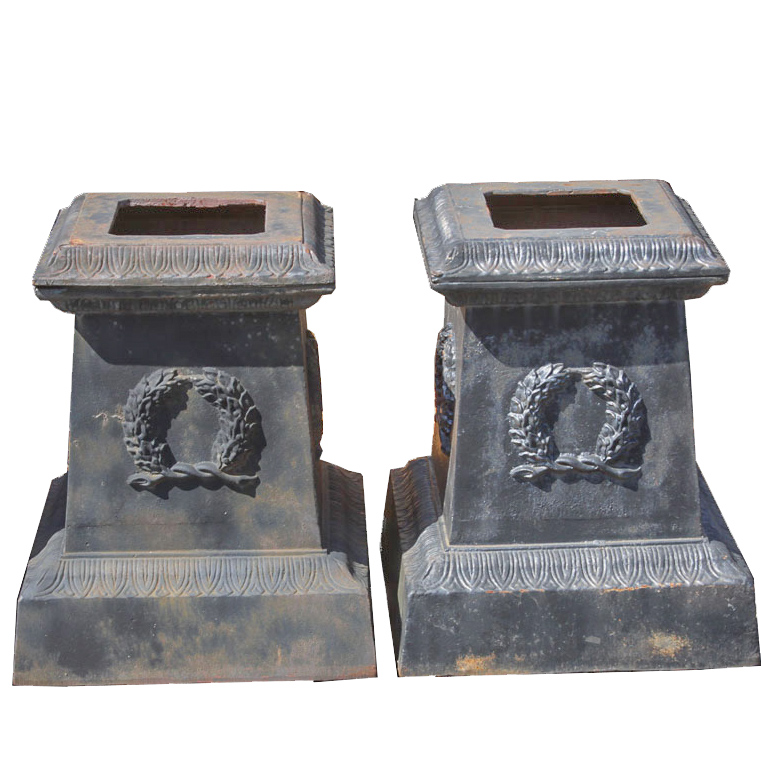 Pair of Cast Iron Pillars