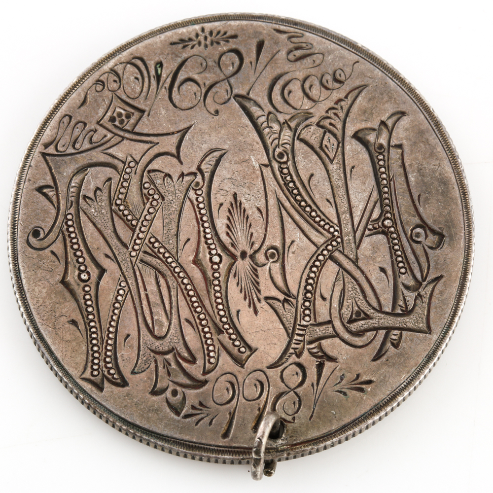 1891 and 1921 Morgan Dollar Love Tokens