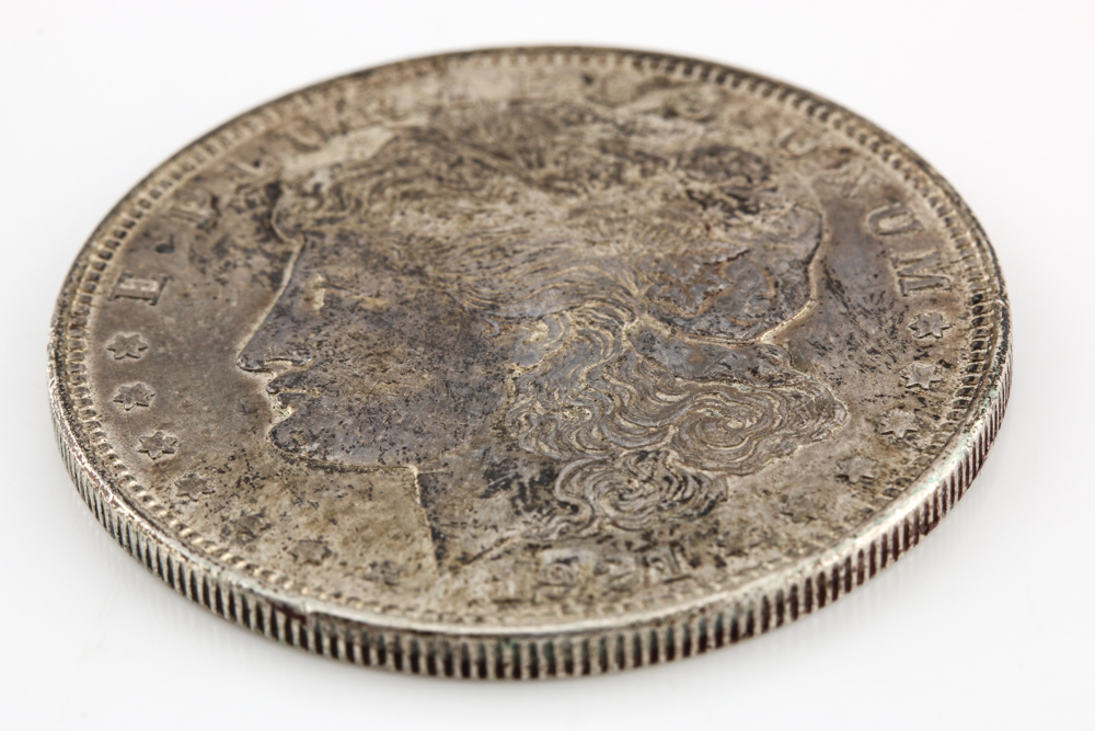 1891 and 1921 Morgan Dollar Love Tokens