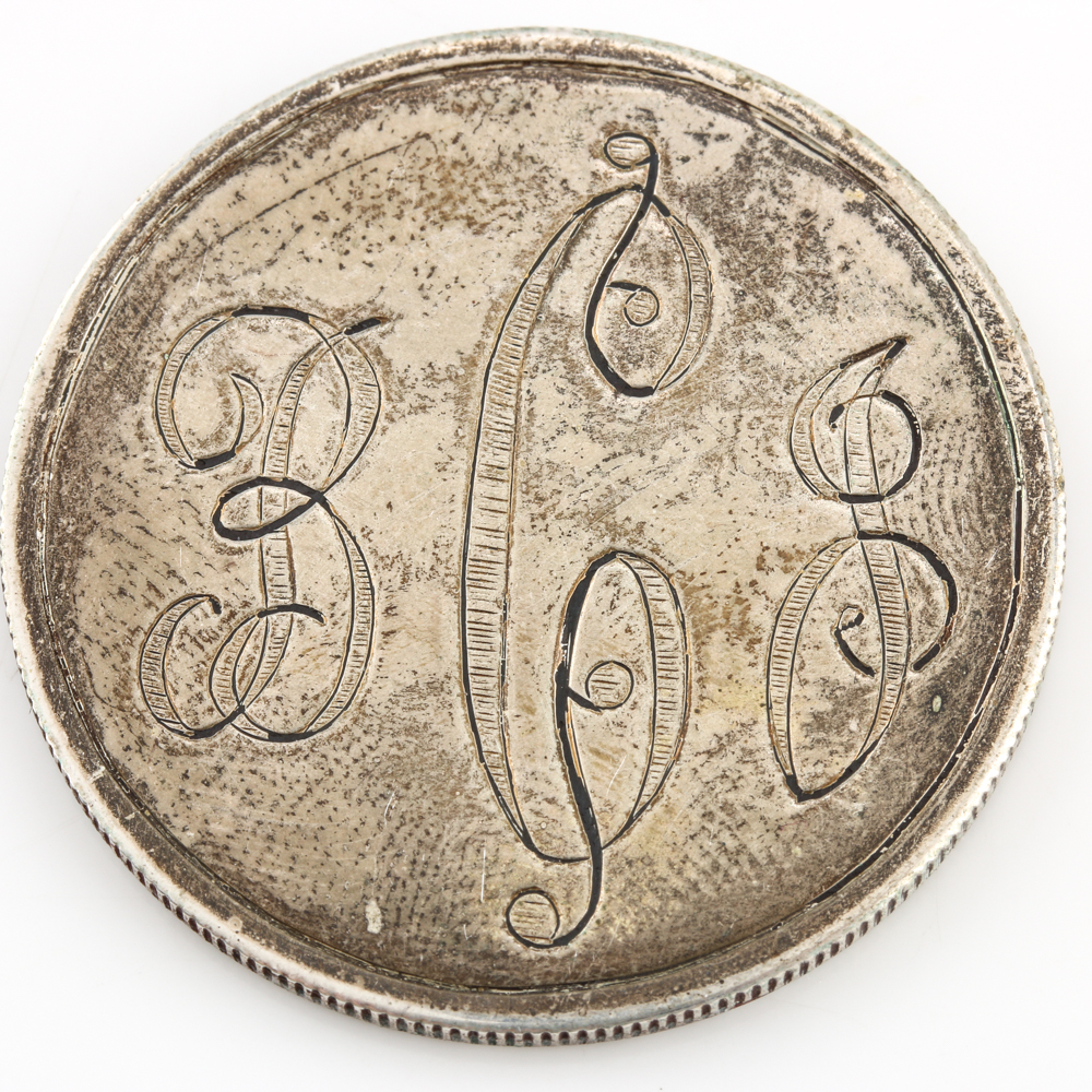 1891 and 1921 Morgan Dollar Love Tokens