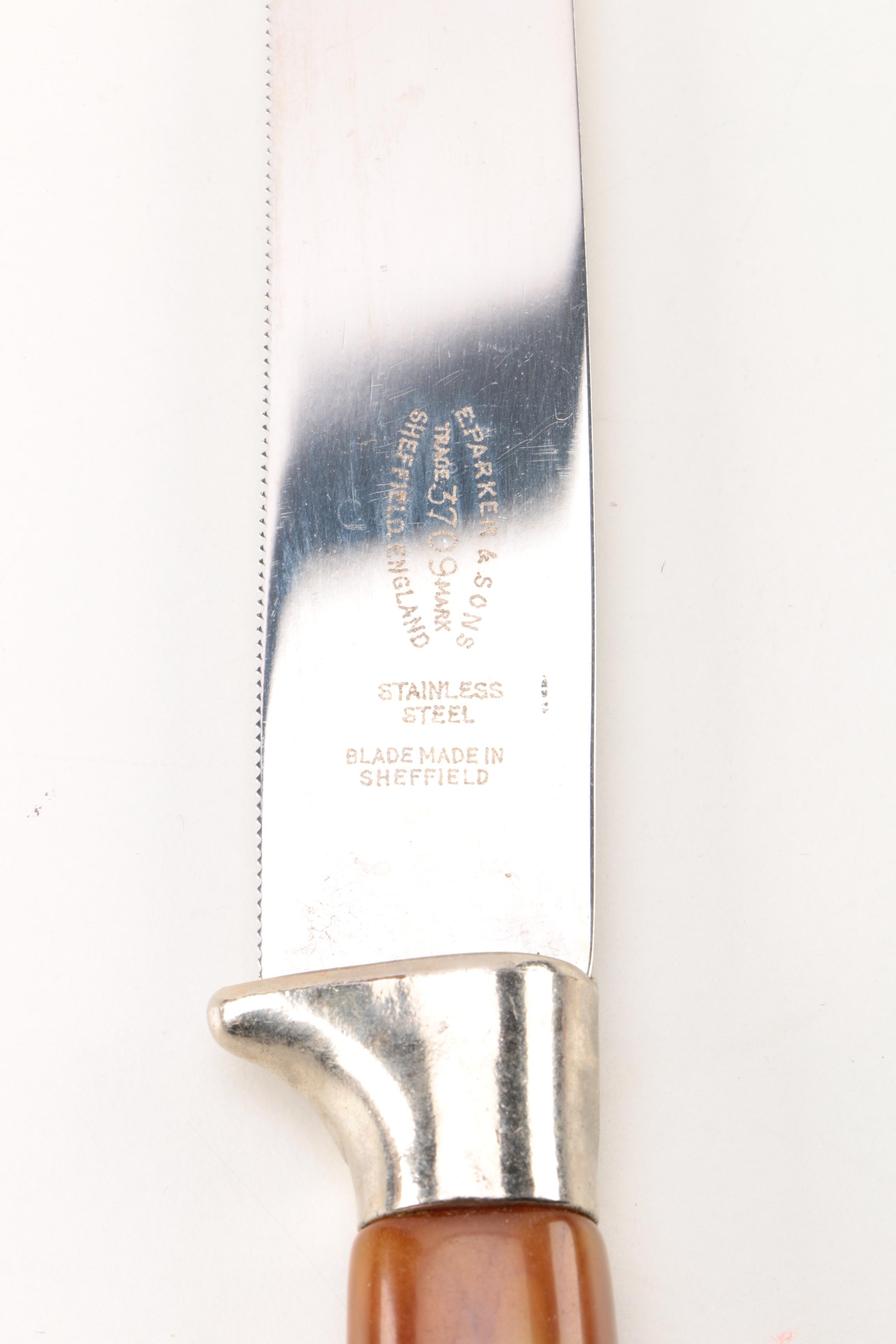 E. Parker & Sons Stainless Steel Carving Set