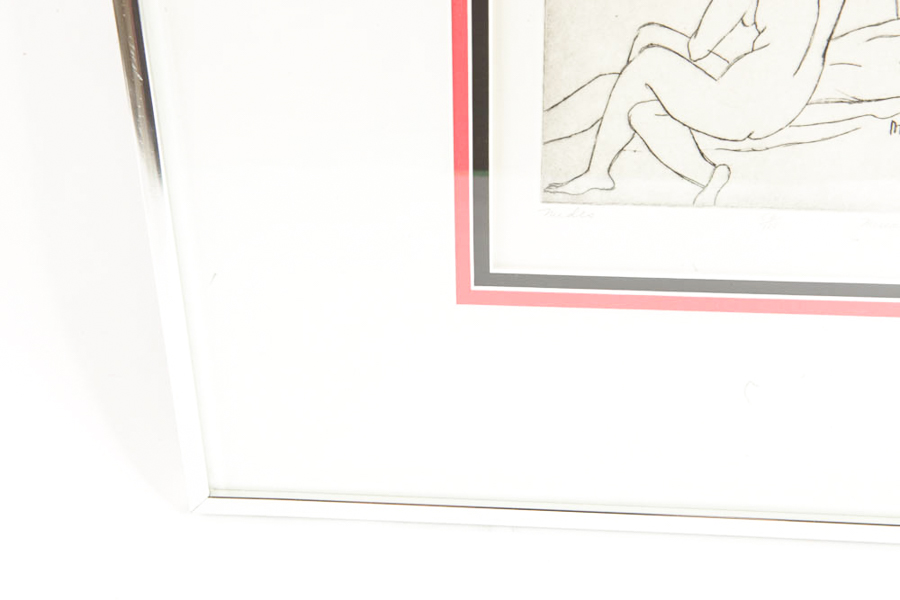 Miriam Boroff Original Etching "Nudes"