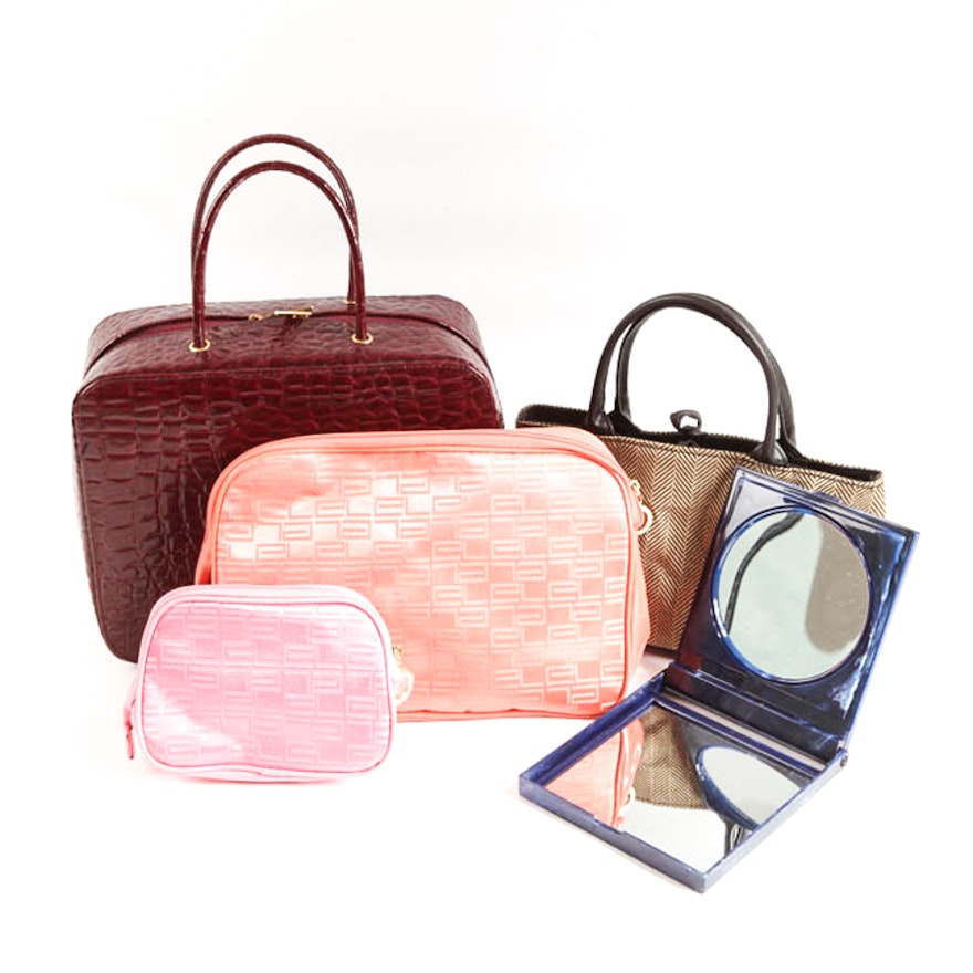 Estée Lauder Handbags and Mirror