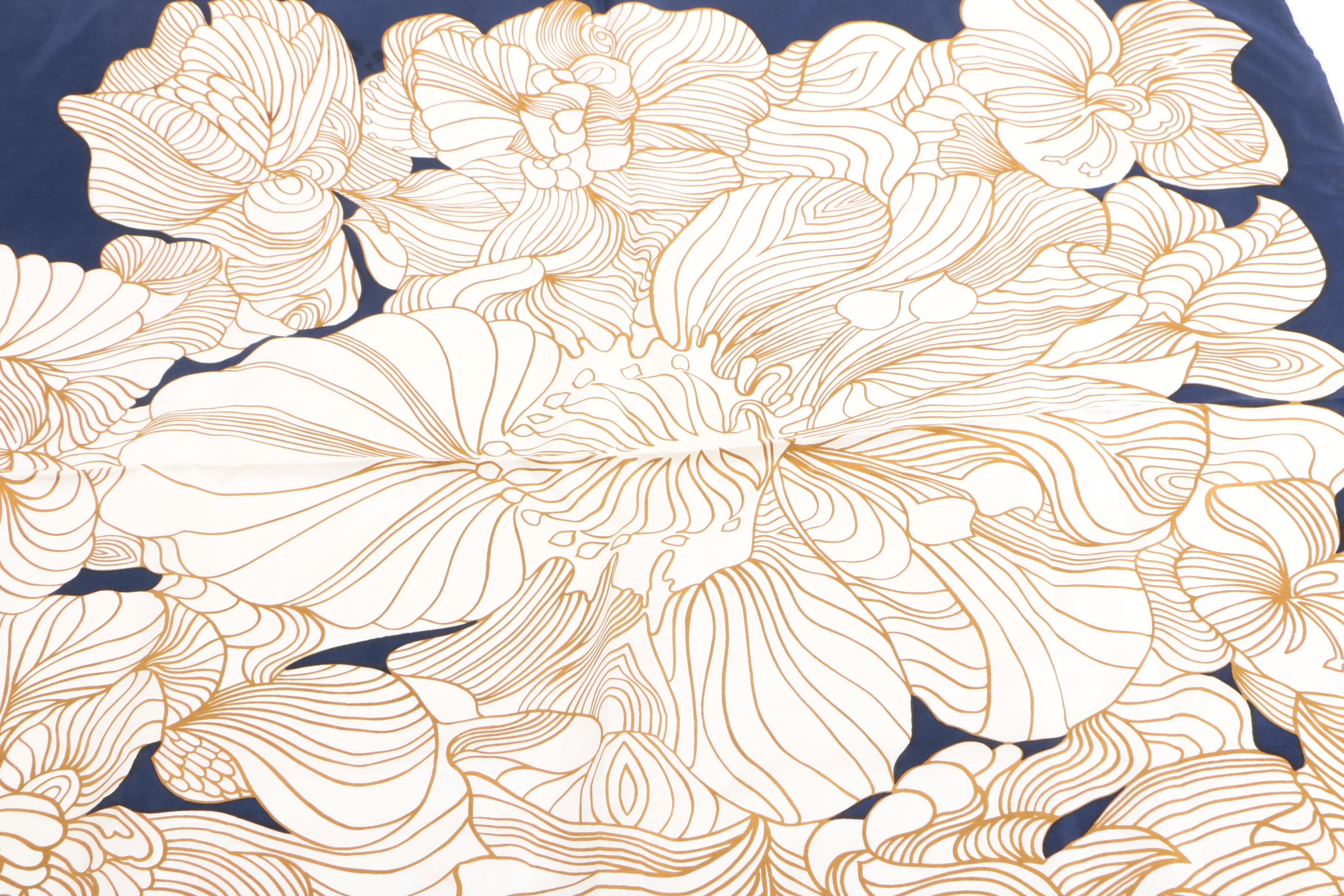 Vintage Françoise Guérin Paris Scarf