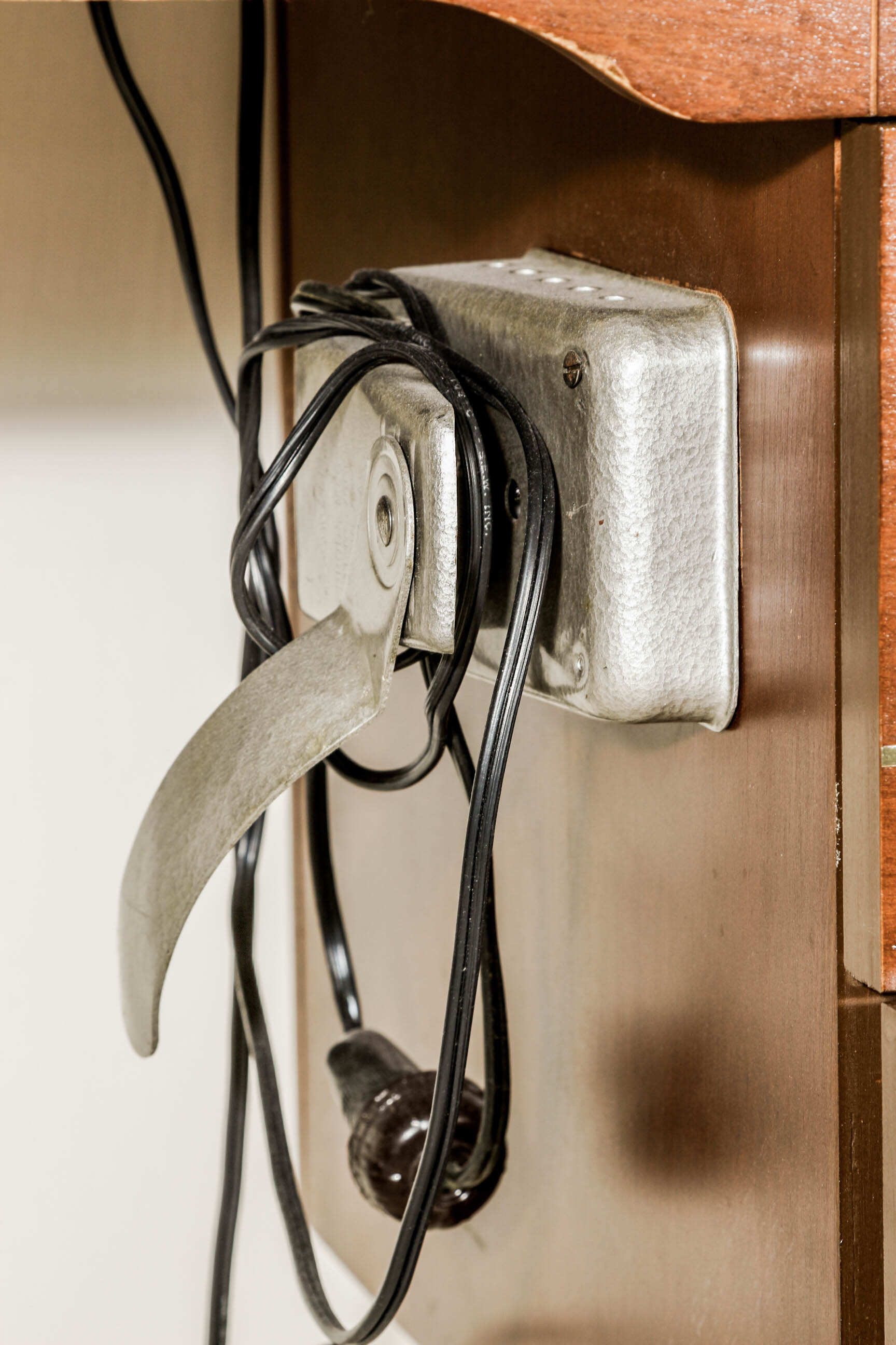 Necchi Sewing Machine, Table, and Chair