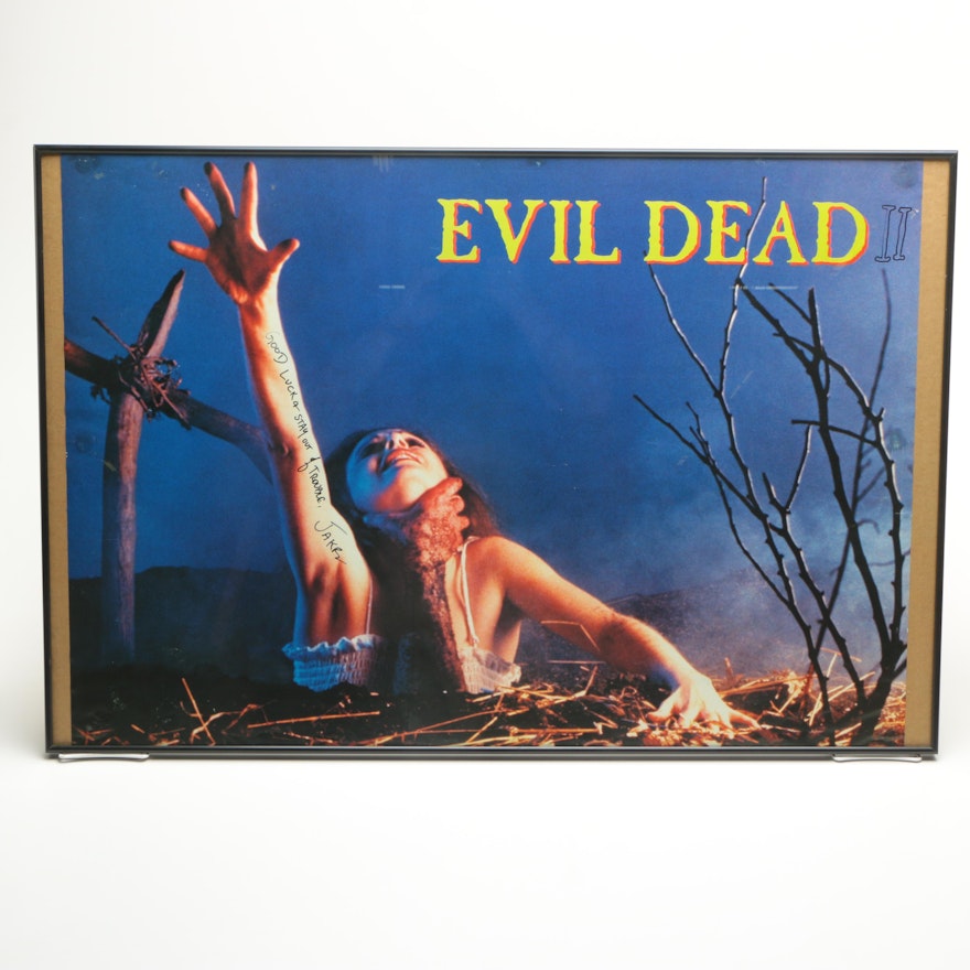 Offset Lithograph Poster on Paper for the film "Evil Dead"