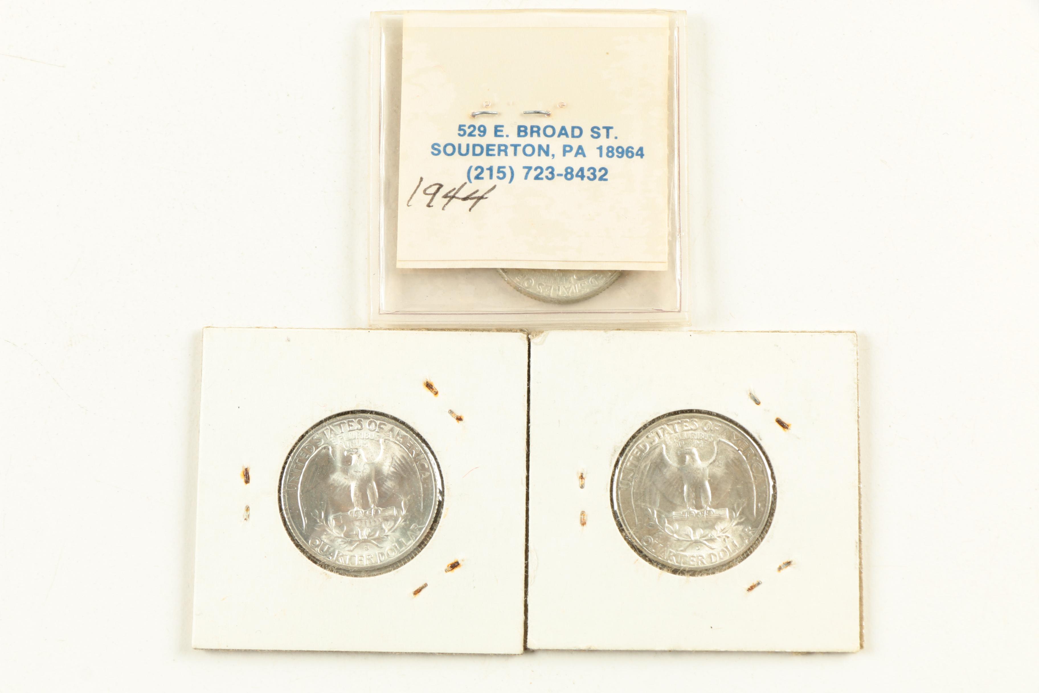 Silver Washington Quarters