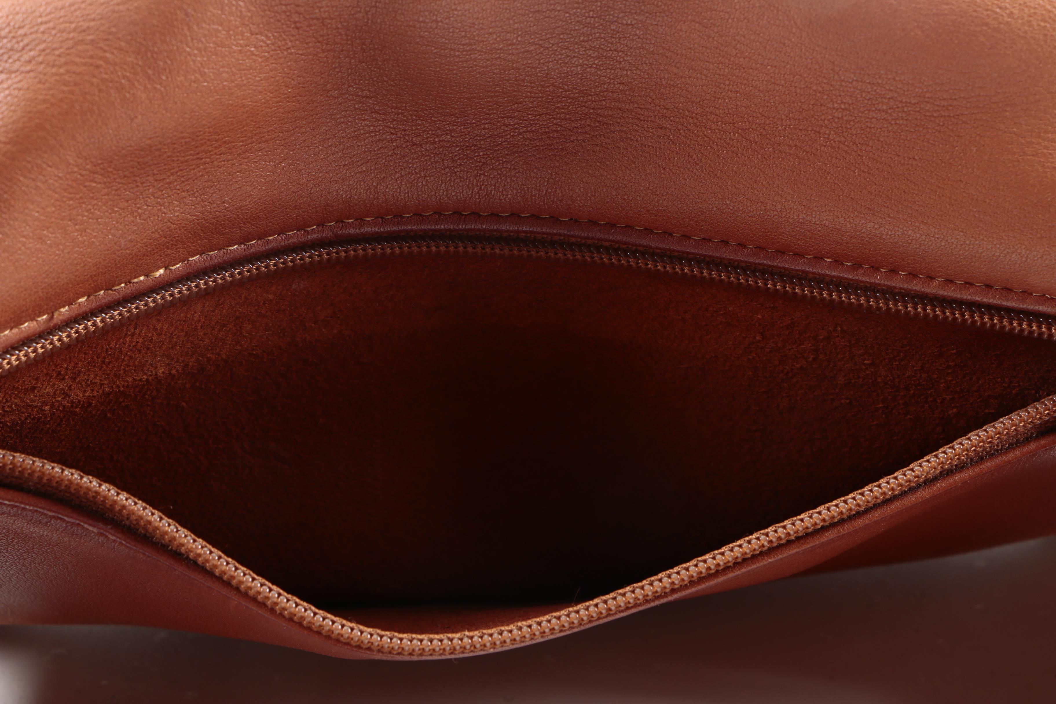 Vintage Coach Brown Leather Fanny Pack