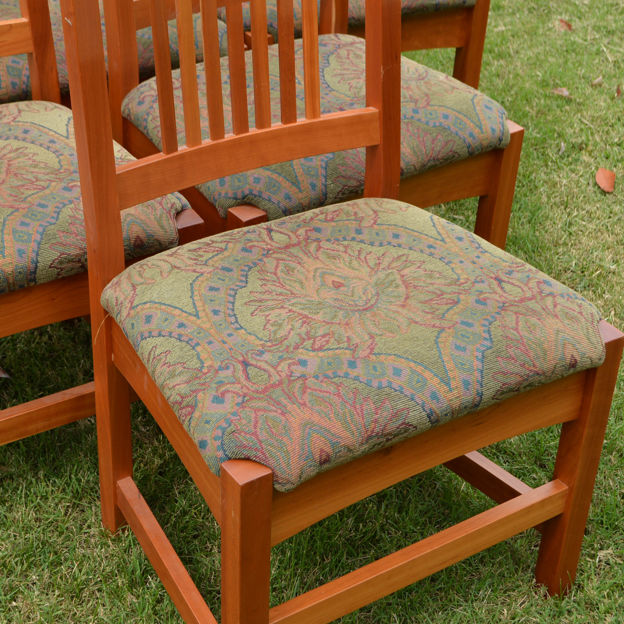 Mission Style Dining Chairs by Arhaus