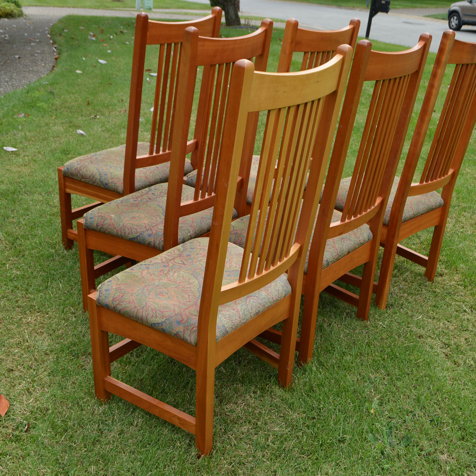 Mission Style Dining Chairs by Arhaus