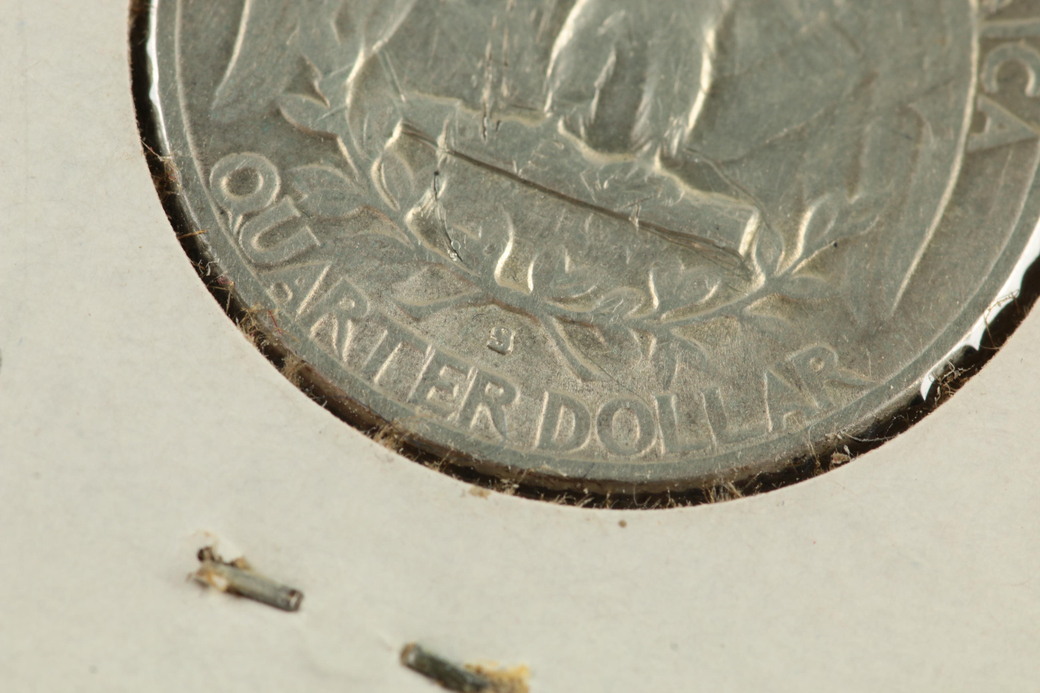 Ten Washington Silver Quarters