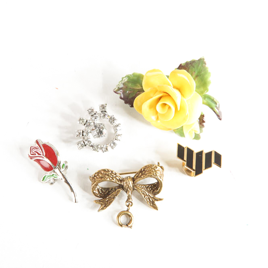 Costume Brooch Assortment