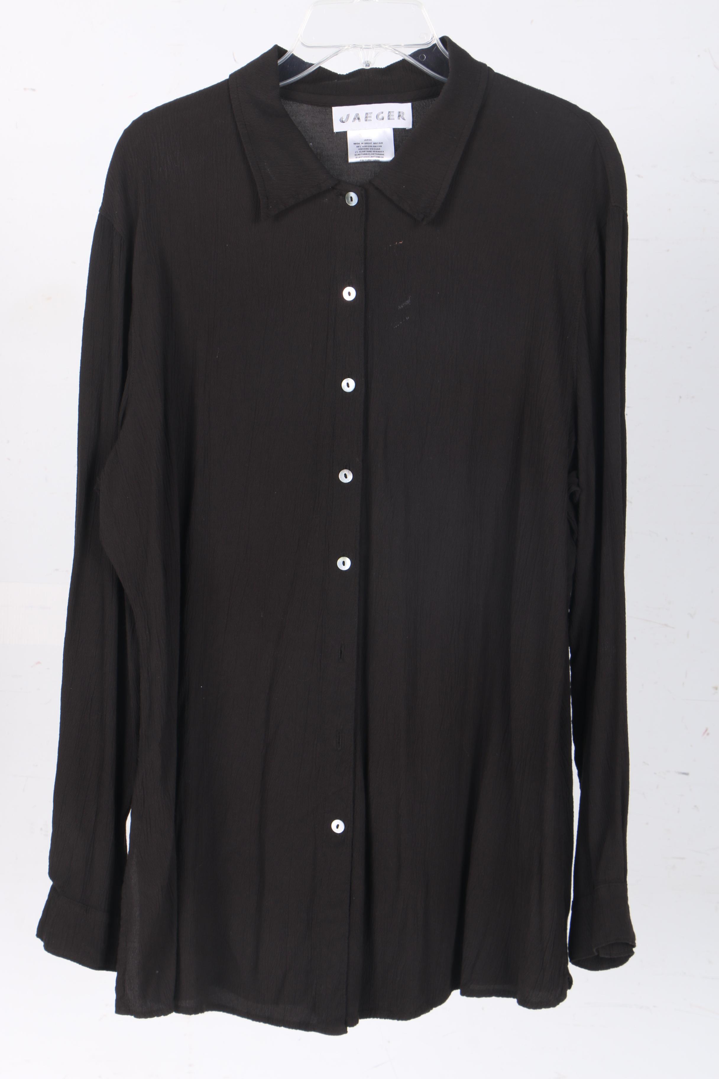 Vintage Blouses Including Jaeger and The Lilly Lilly Pulitzer