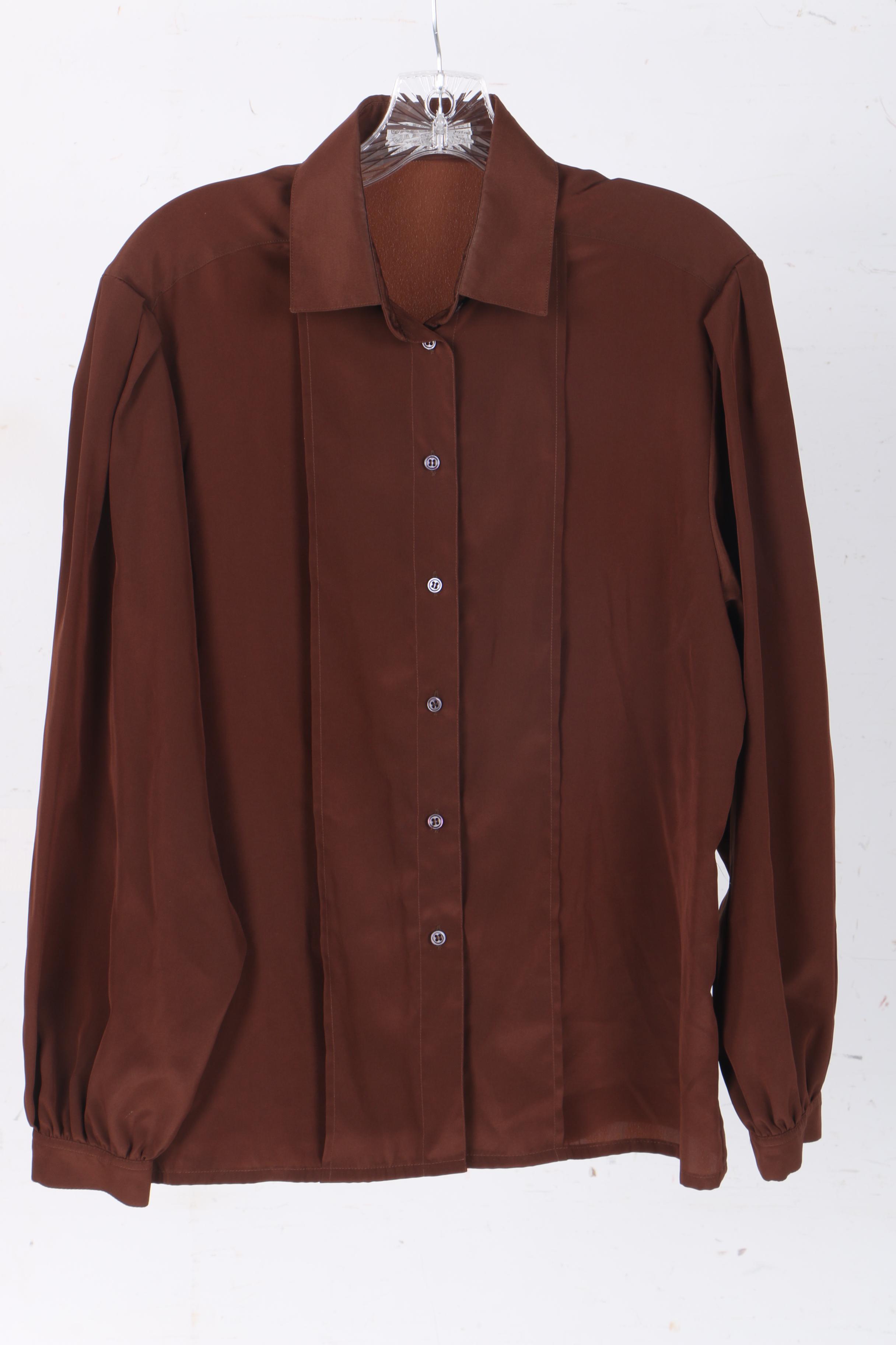 Vintage Blouses Including Jaeger and The Lilly Lilly Pulitzer