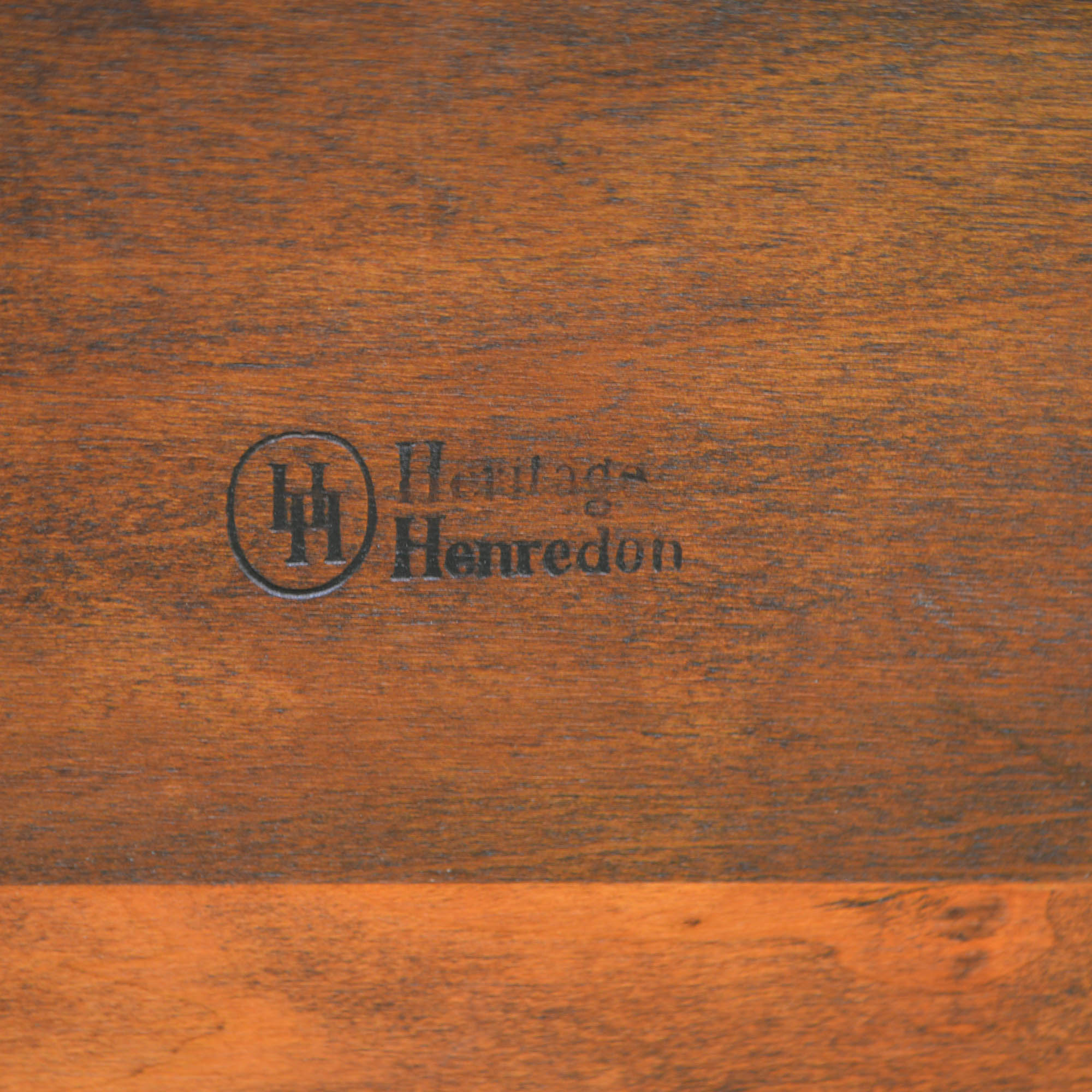 Mahogany Butler Tray Coffee Table by Henredon