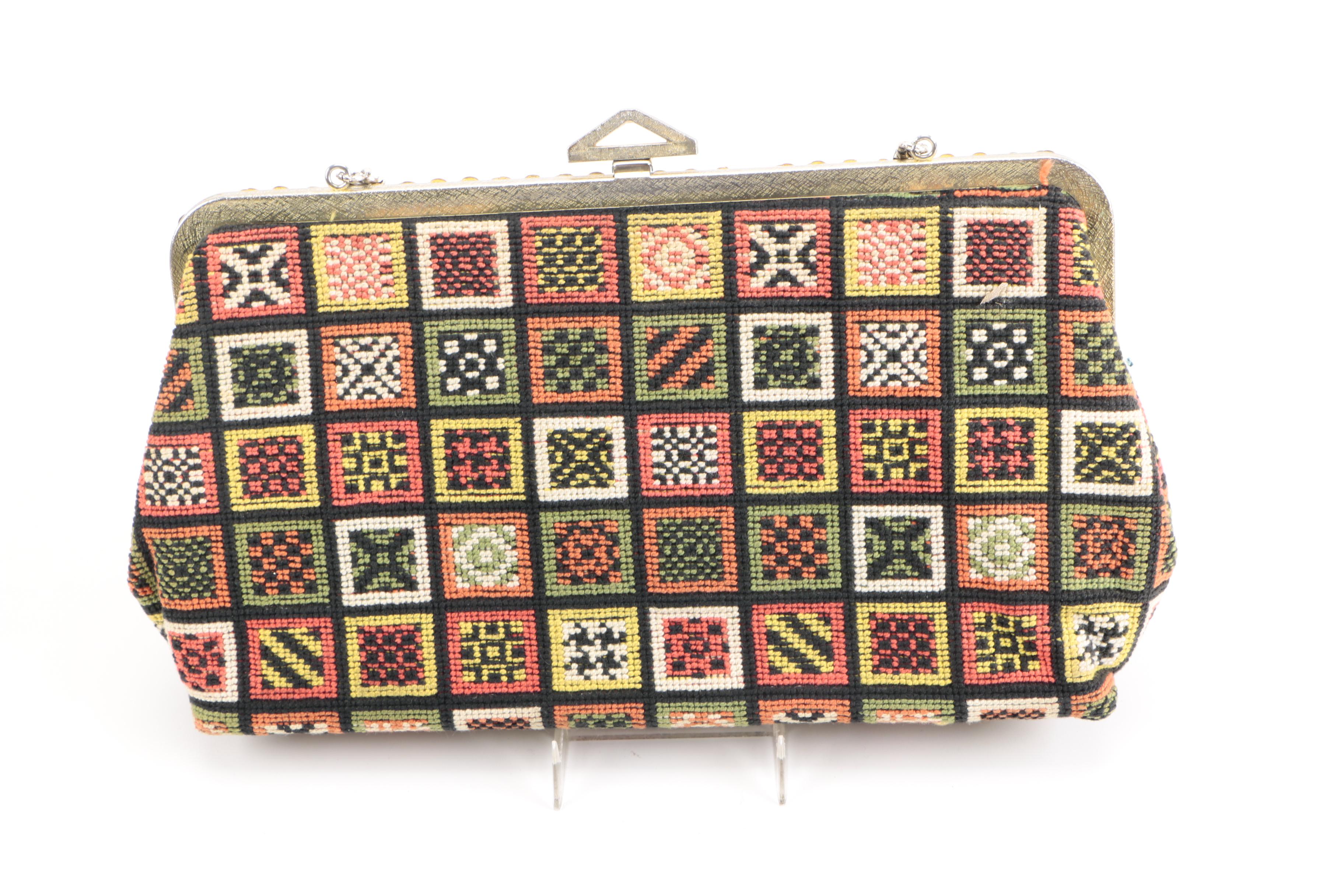 Vintage Embroidered and Needlepoint Handbags