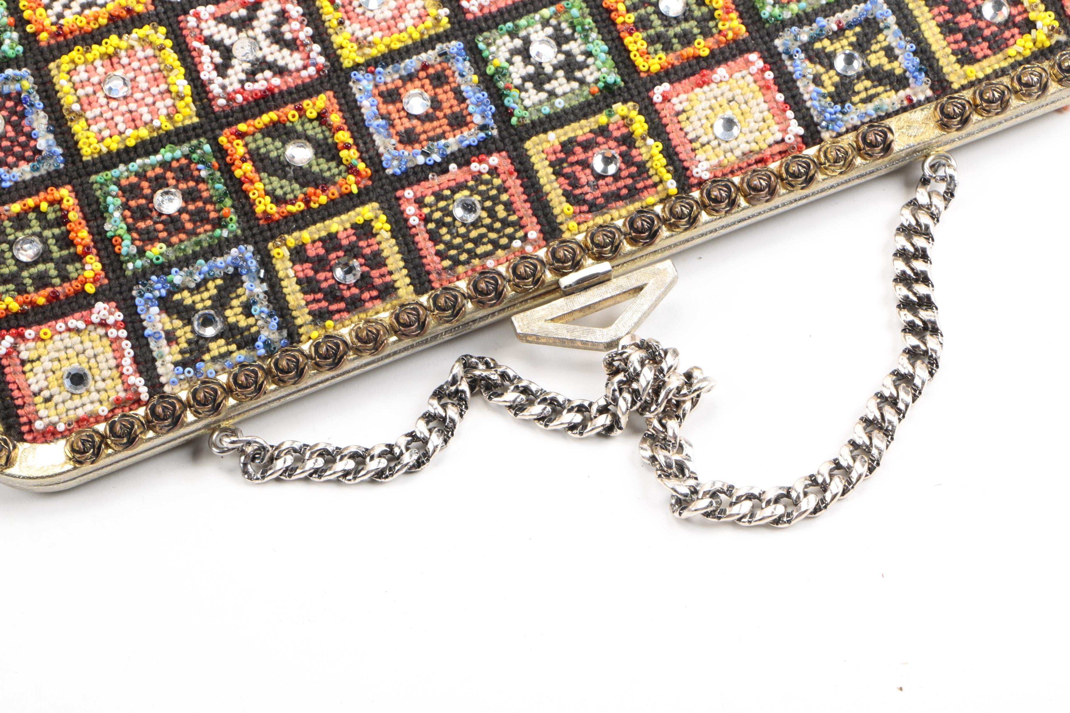 Vintage Embroidered and Needlepoint Handbags