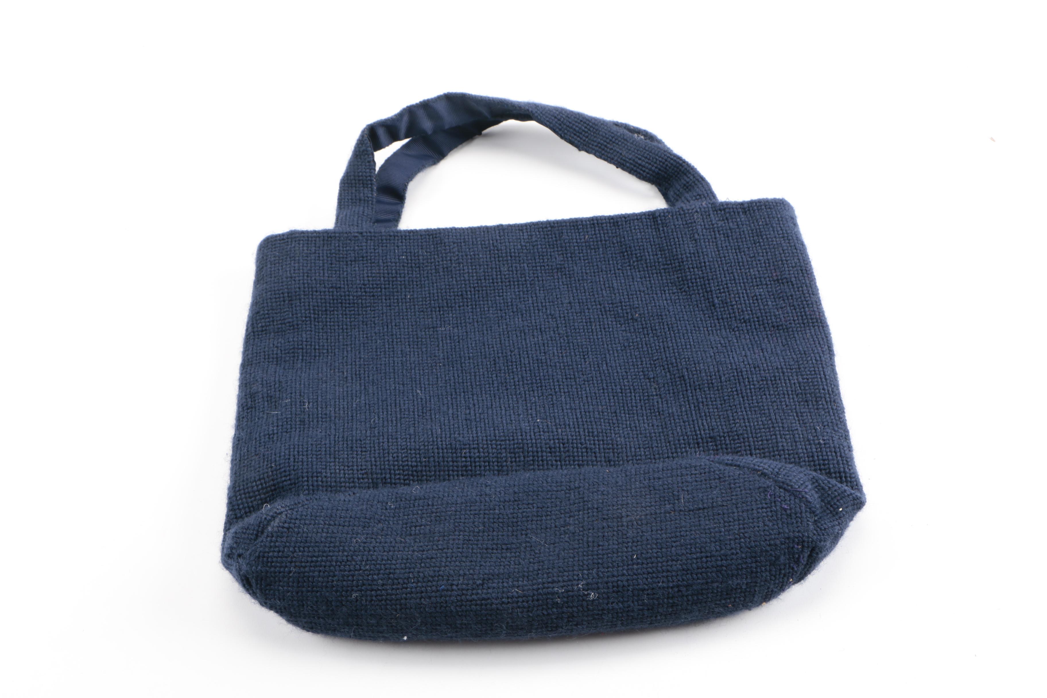 Vintage Embroidered and Needlepoint Handbags