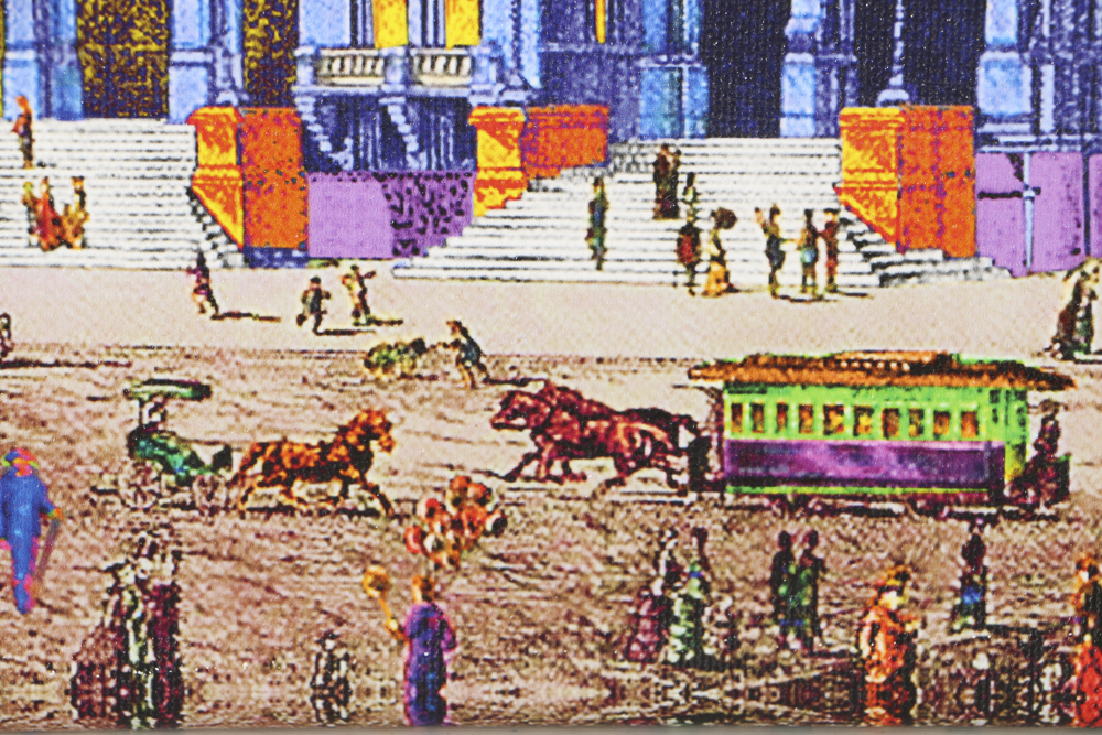 "Opening Night of Music Hall 1878" Fine Art Giclee by Andrew Van Sickle