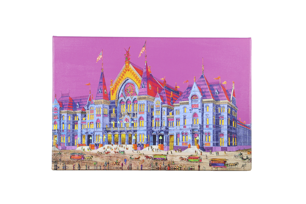 "Opening Night of Music Hall 1878" Fine Art Giclee by Andrew Van Sickle