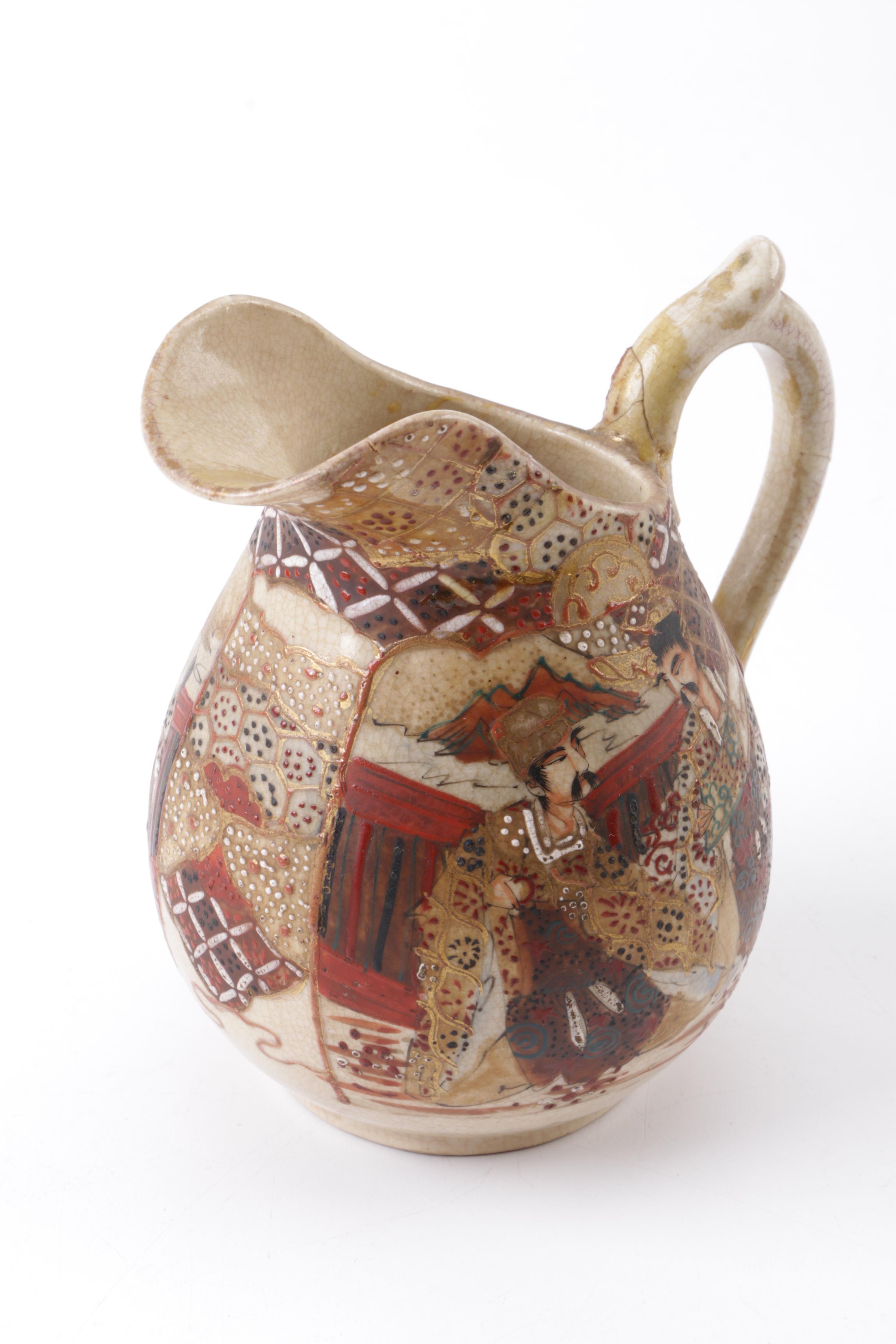 Satsuma Style Japanese Tea Set