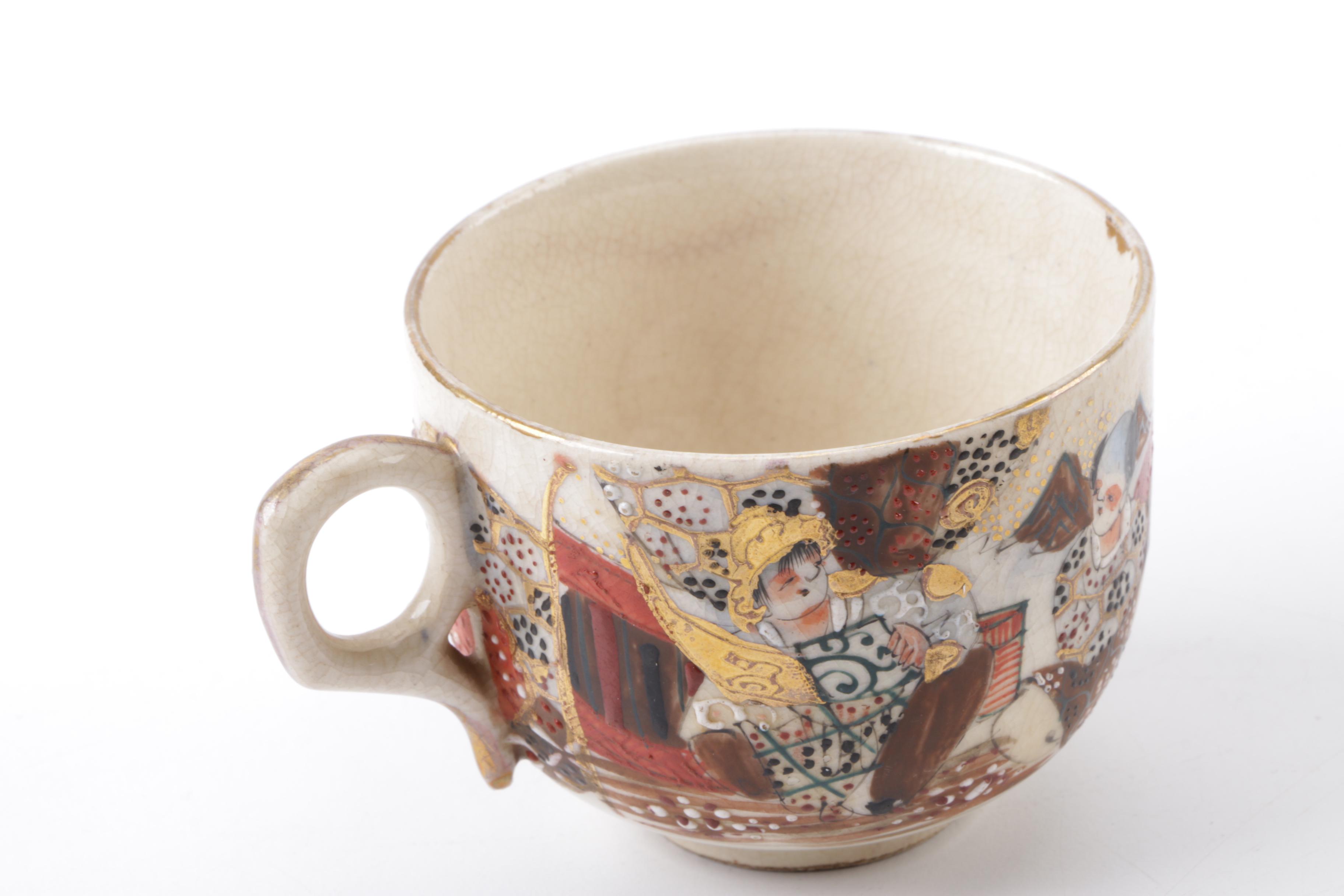 Satsuma Style Japanese Tea Set