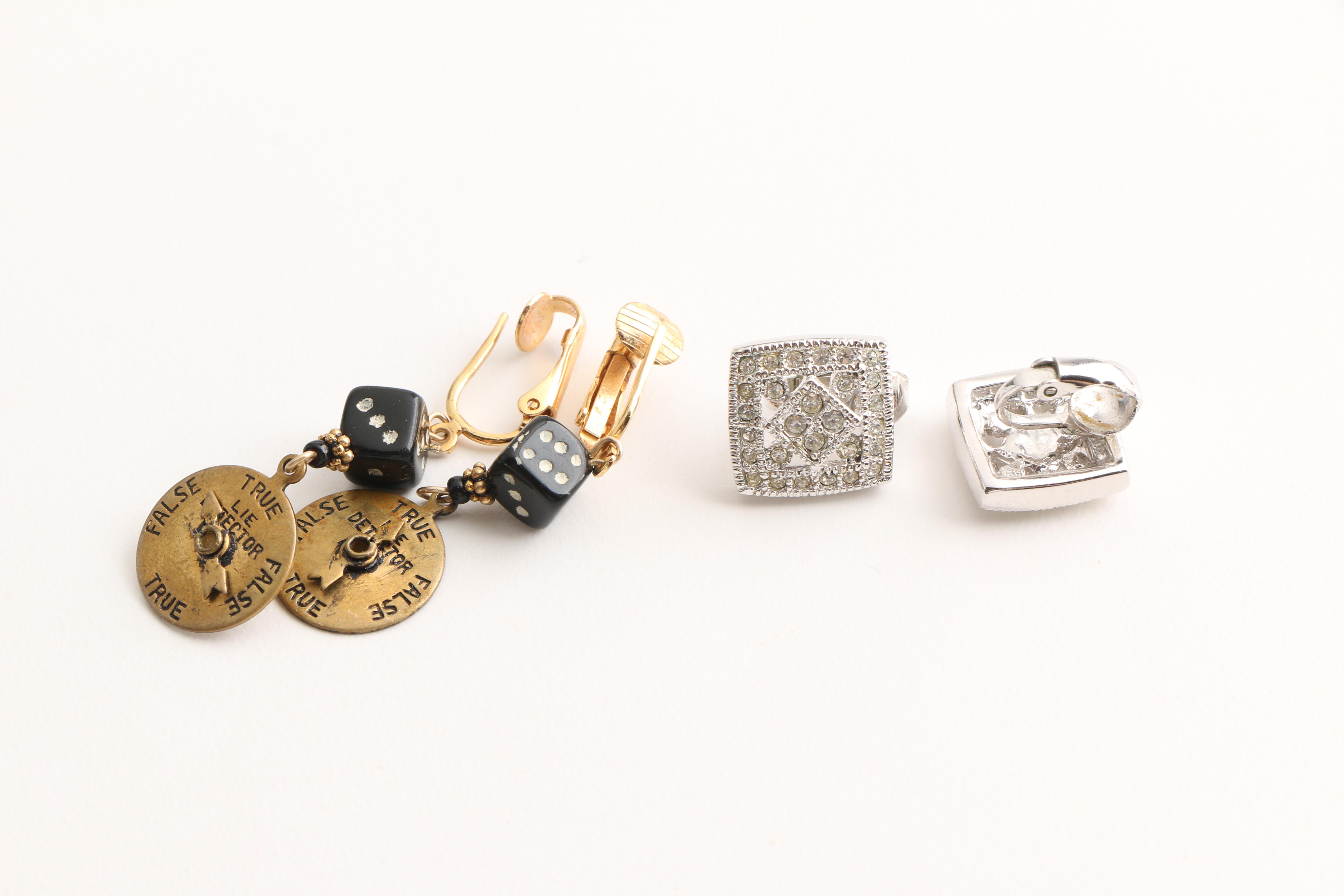 Collection of Costume Jewelry Including Krementz and Kramer