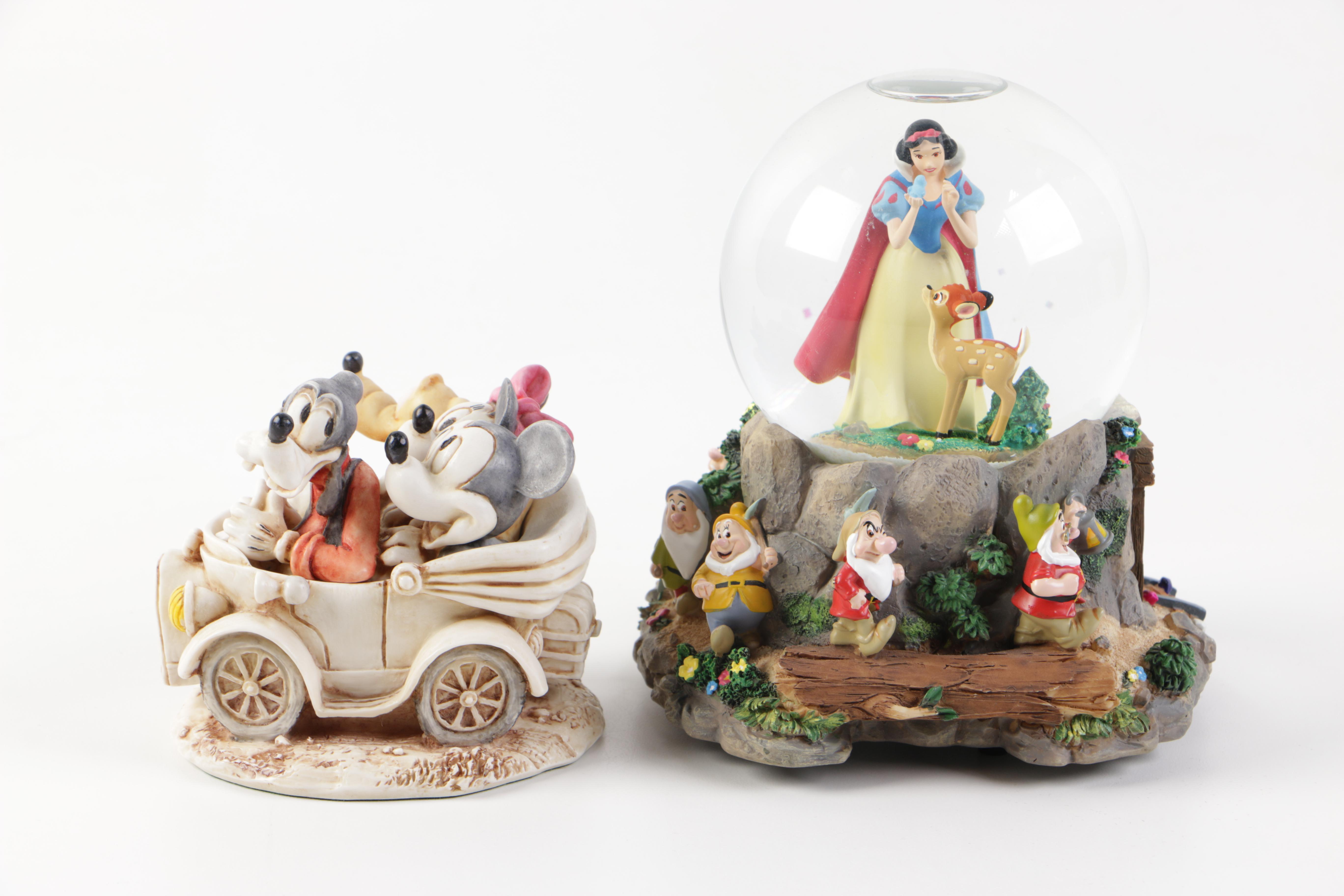 Collection of Disney Figurines and Music Boxes