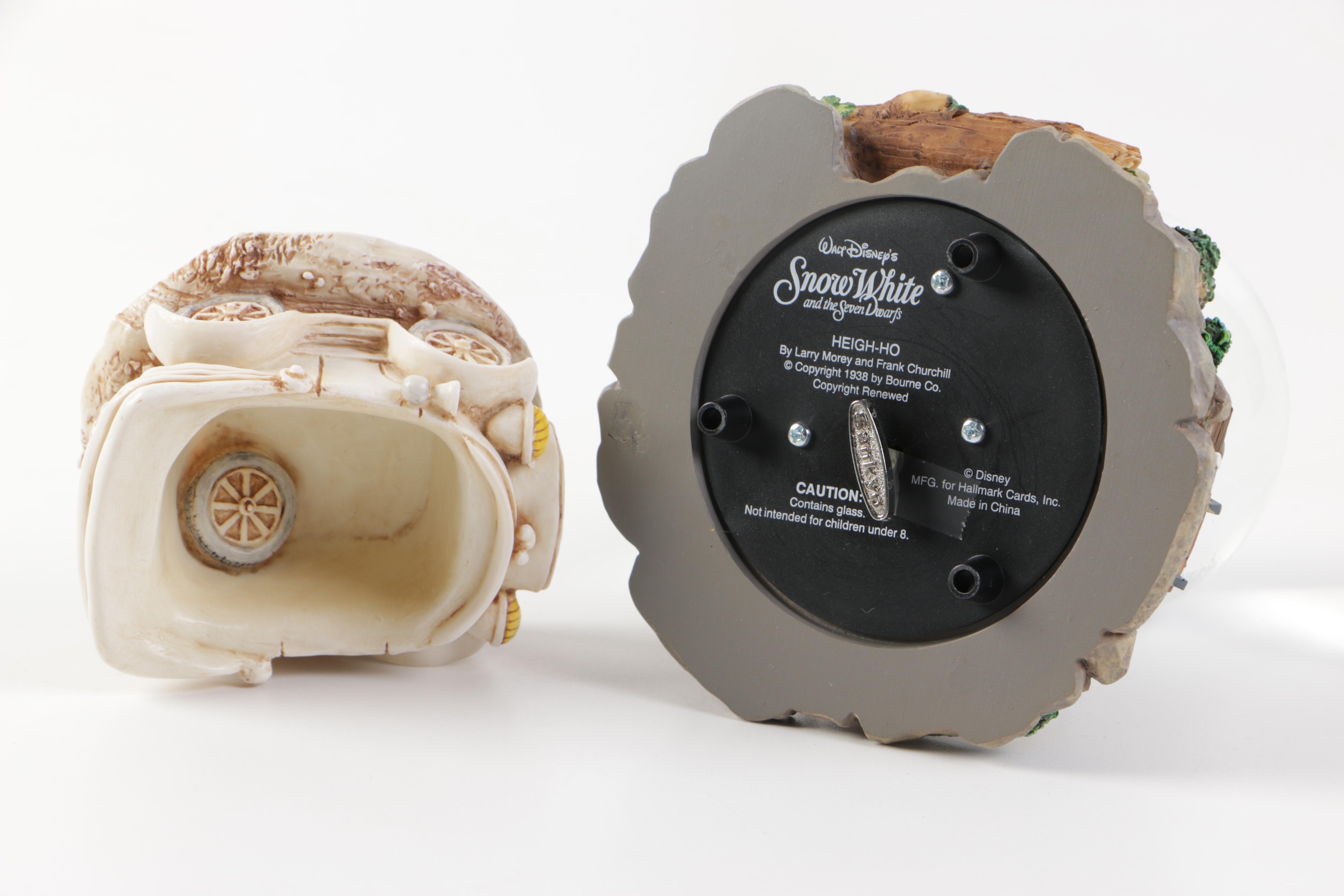 Collection of Disney Figurines and Music Boxes