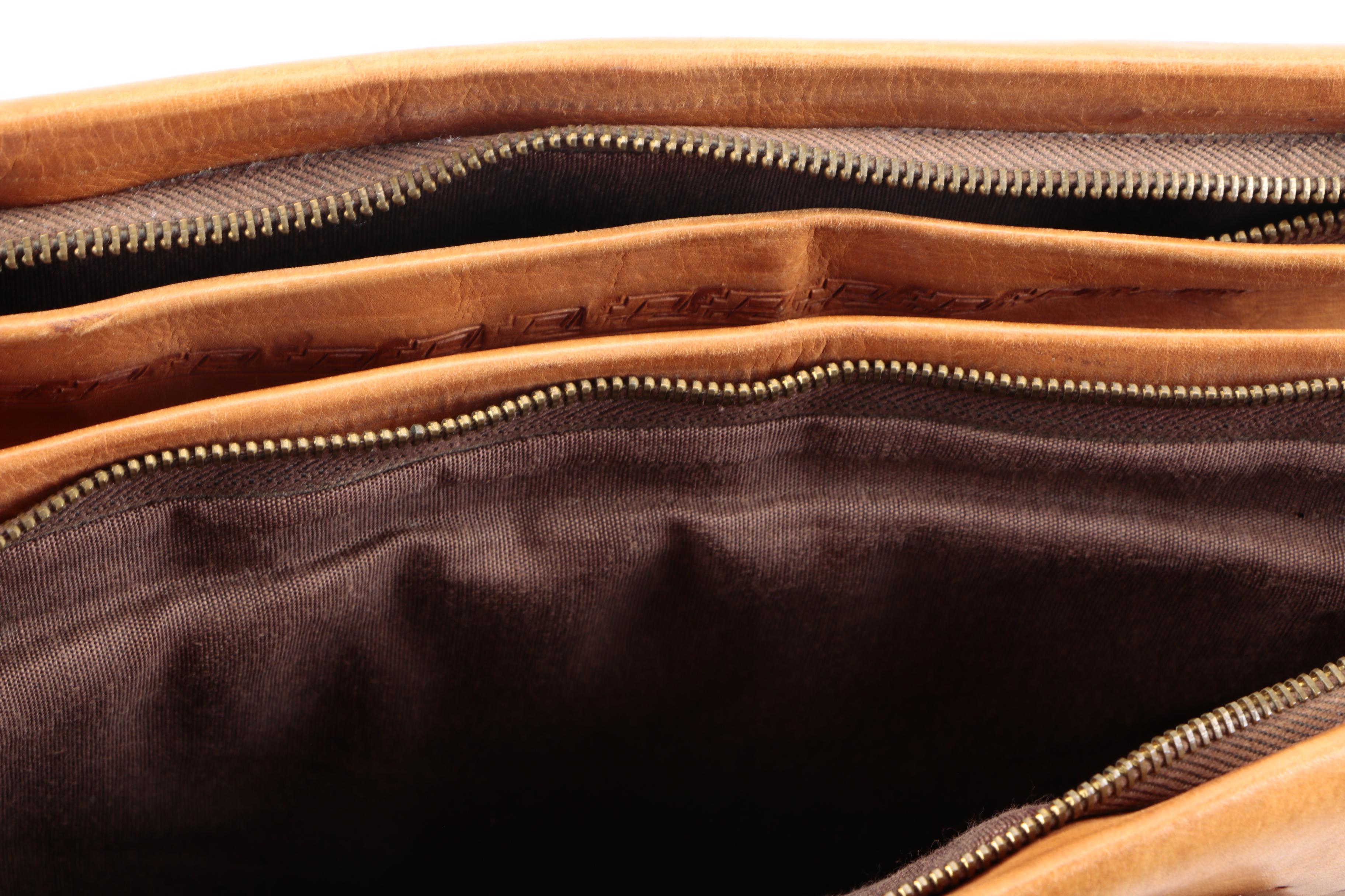 Vintage Flores' Bags Tooled Leather Handbags