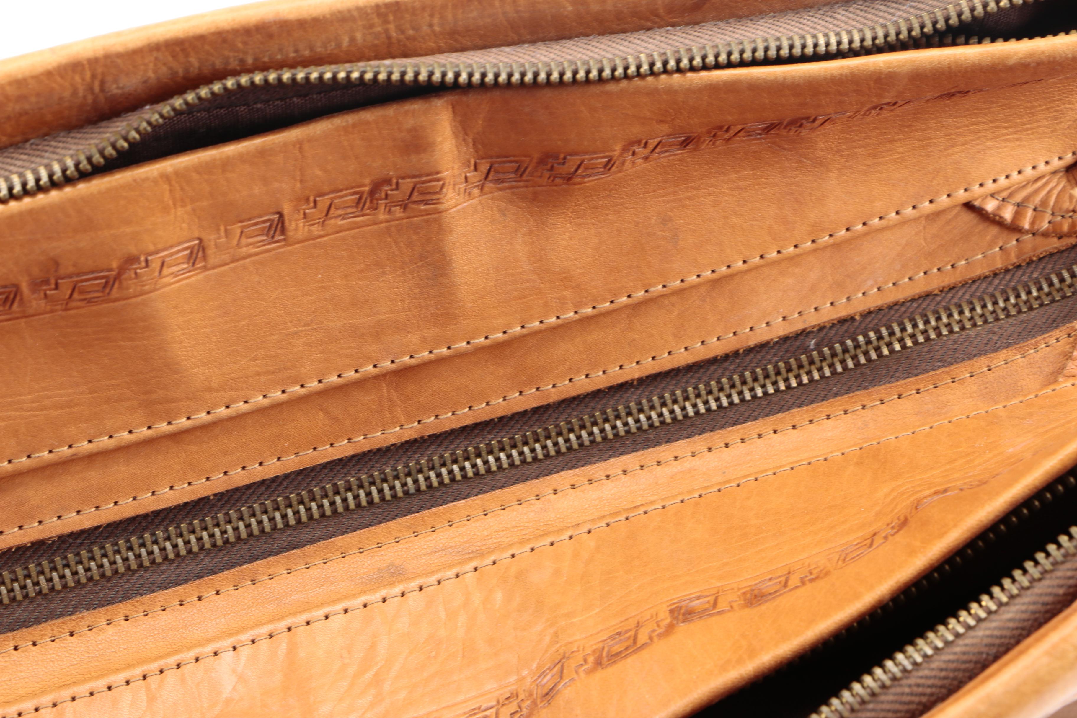 Vintage Flores' Bags Tooled Leather Handbags