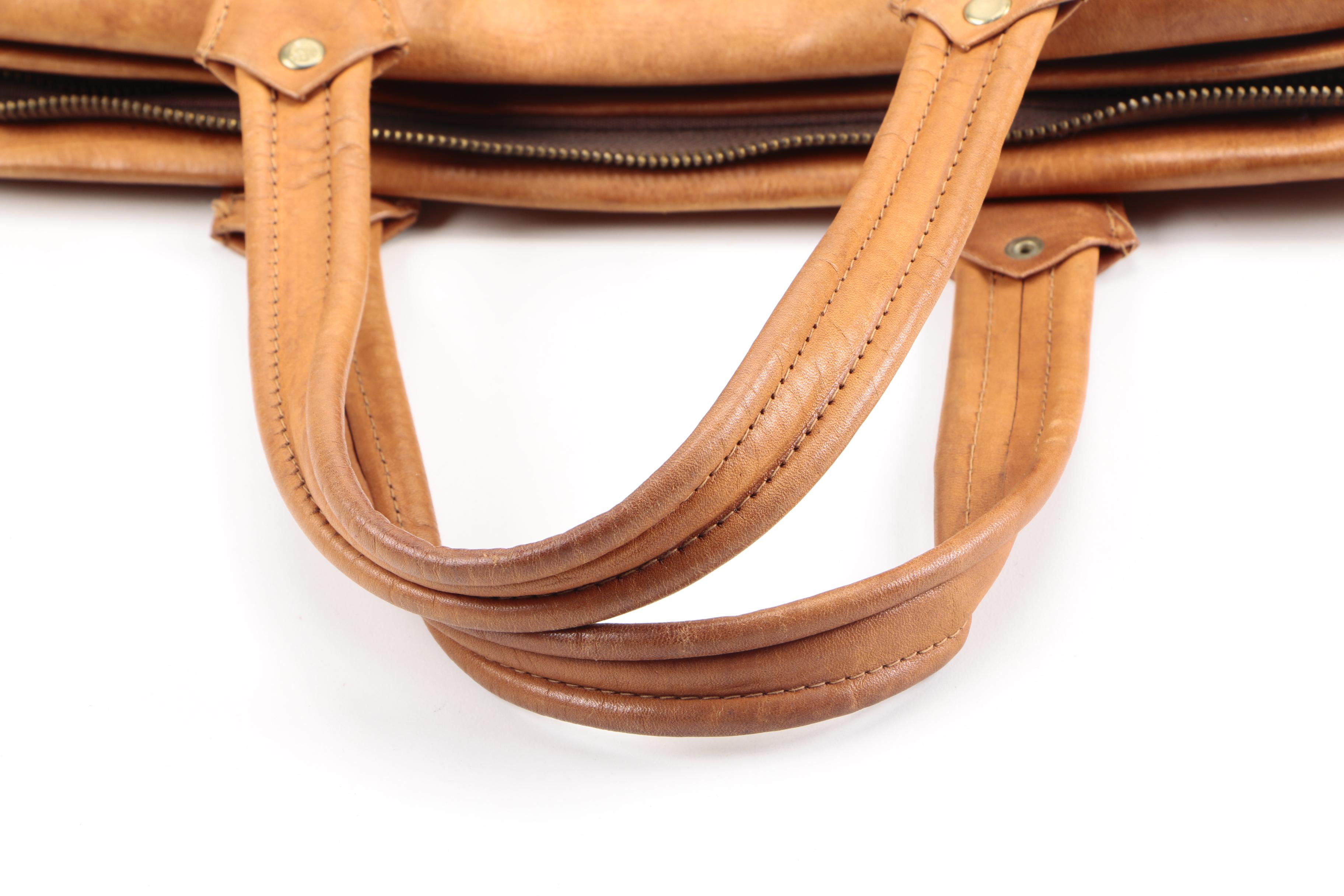 Vintage Flores' Bags Tooled Leather Handbags
