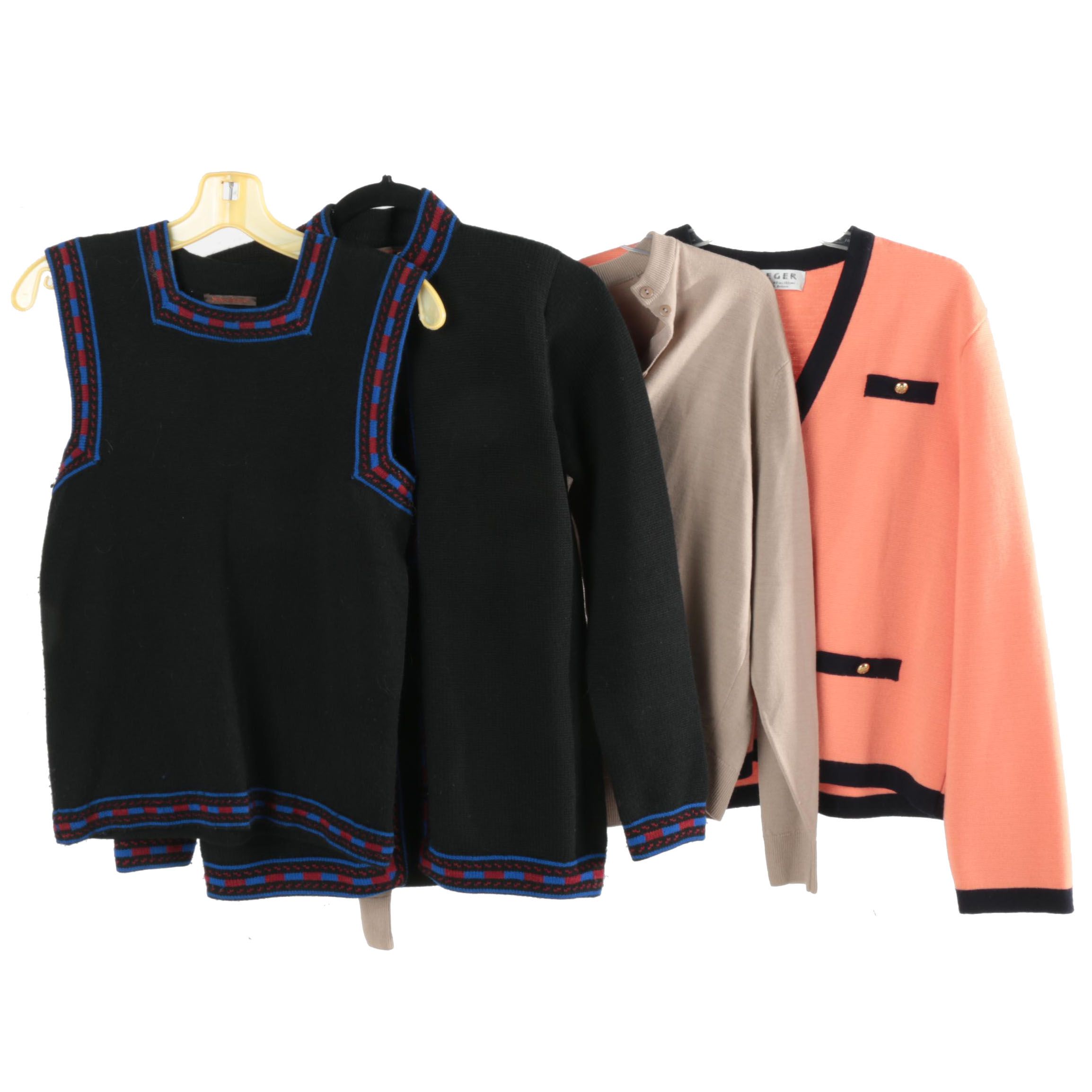 Women's Vintage Sweaters Including Yves Saint Laurent