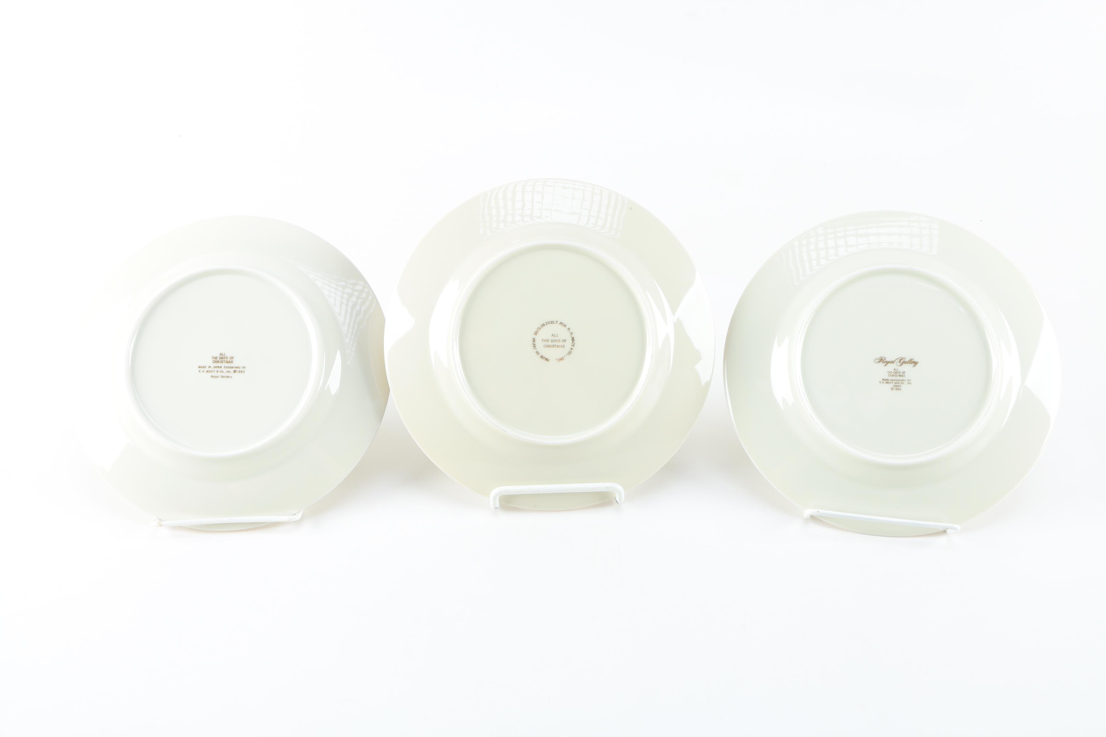 Royal Gallery "All the Days of Christmas" Plates