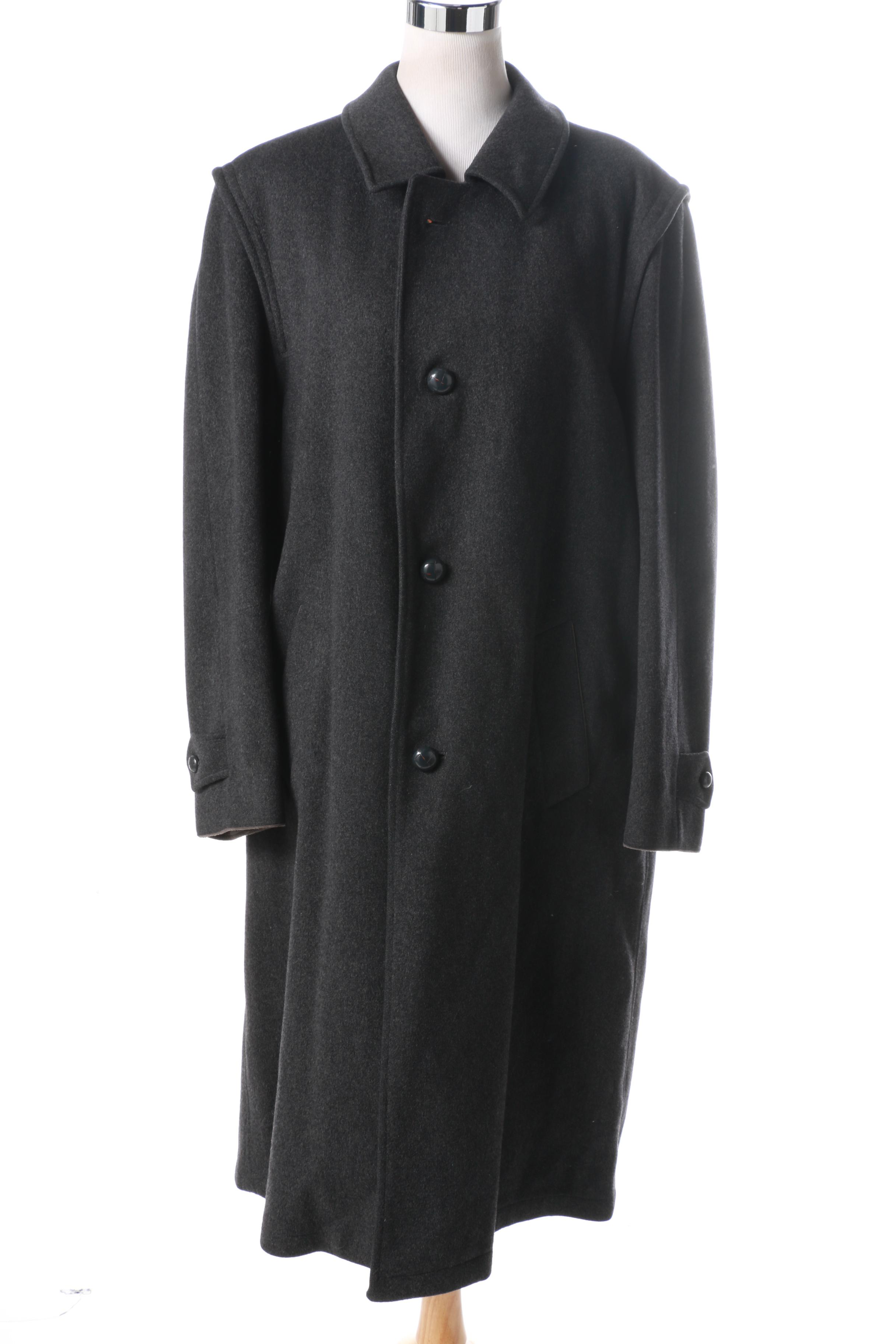 Burberry Men's Grey Loden Winter Coat